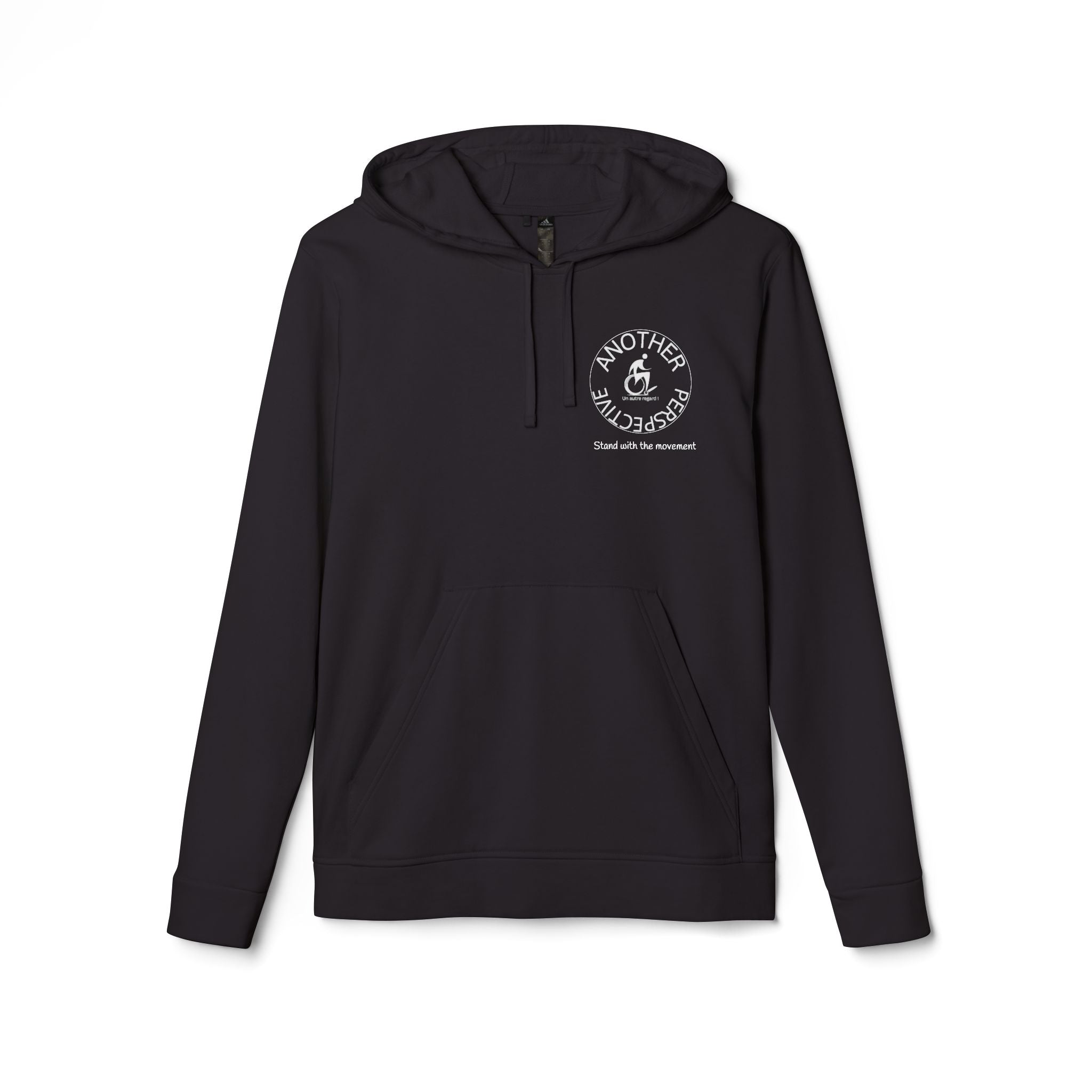 Adaptive Sports Wheelchair Course Hoodie - Unisex Fleece with Vibrant Design, Ideal for Athletes, Casual Wear, Gifts, Active Lifestyle