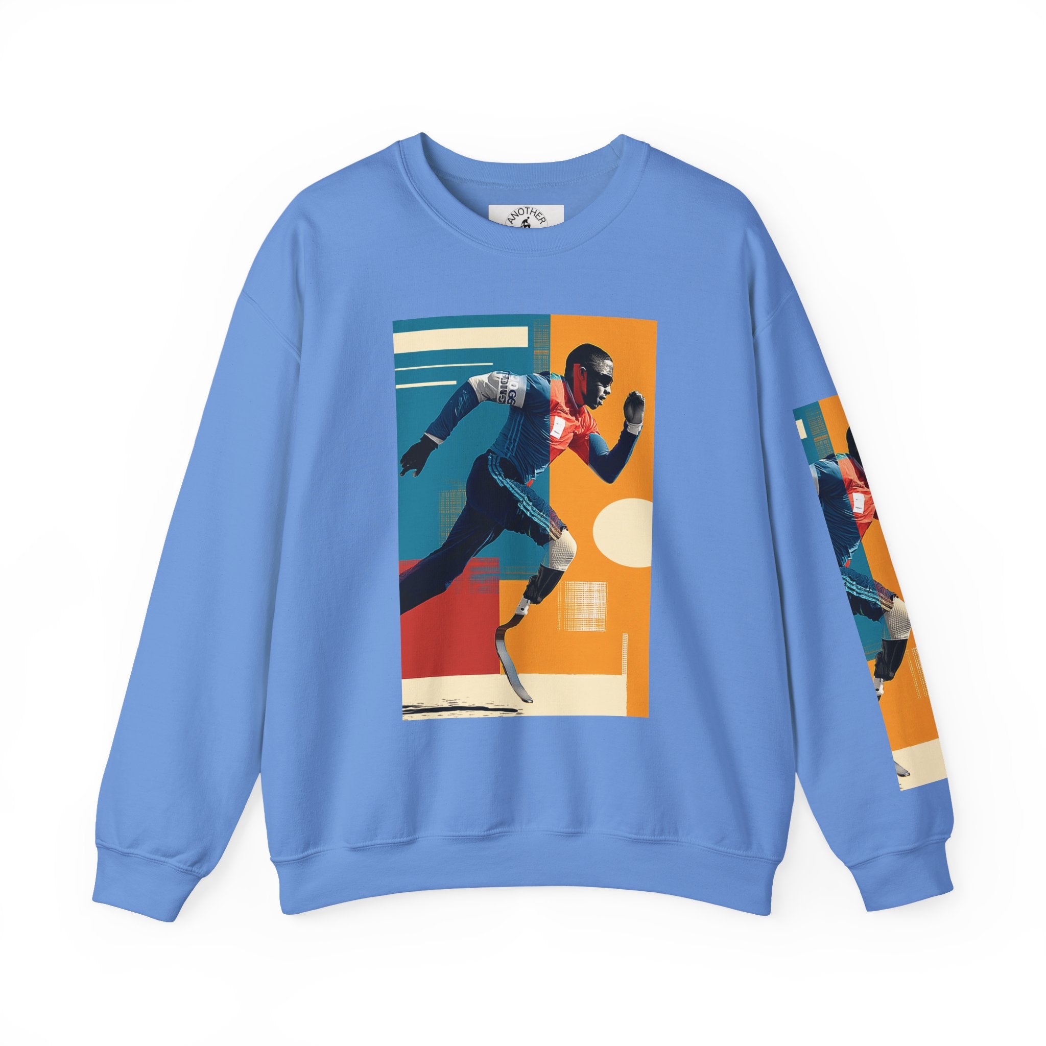 Inclusive Course Sports Themed Sweatshirt for Empowerment, Unisex Heavy Blend Crewneck, Inspirational Gift for Activists