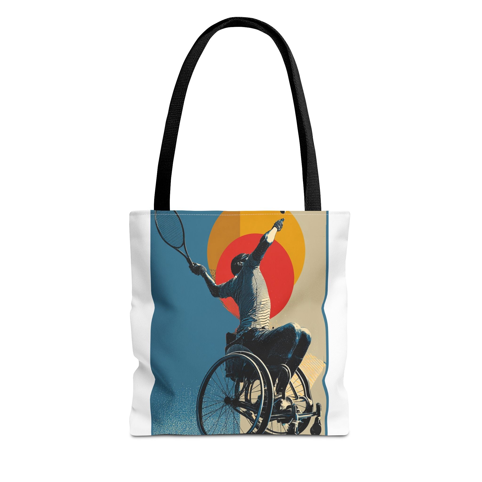 Inspirational Tennis Sports Tote Bag | Motivational Gym Bag, Everyday Use, Eco-Friendly Gift, Unique Sporty Design