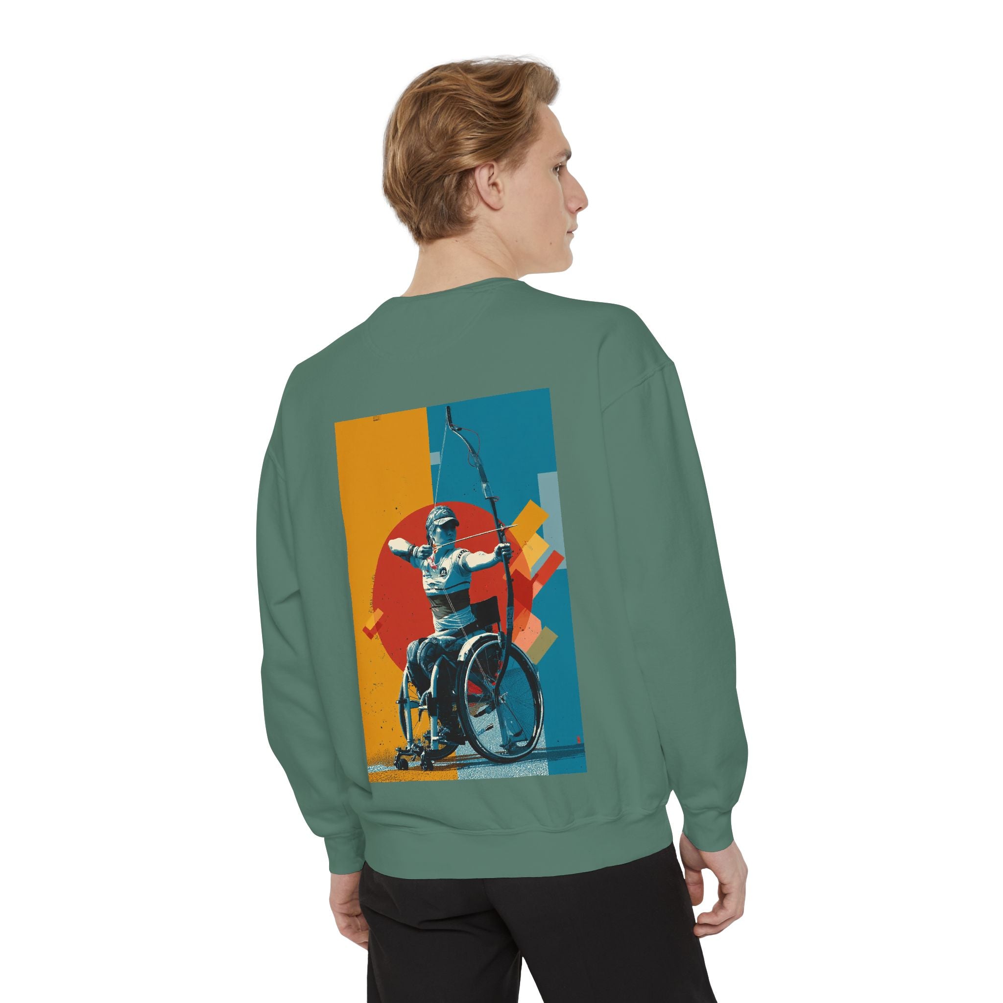 Inspirational Unisex Sweatshirt - Motivational Sports Tennis Design | Perfect for Coaches, Athletes, Gifts, Casual Wear, and Events