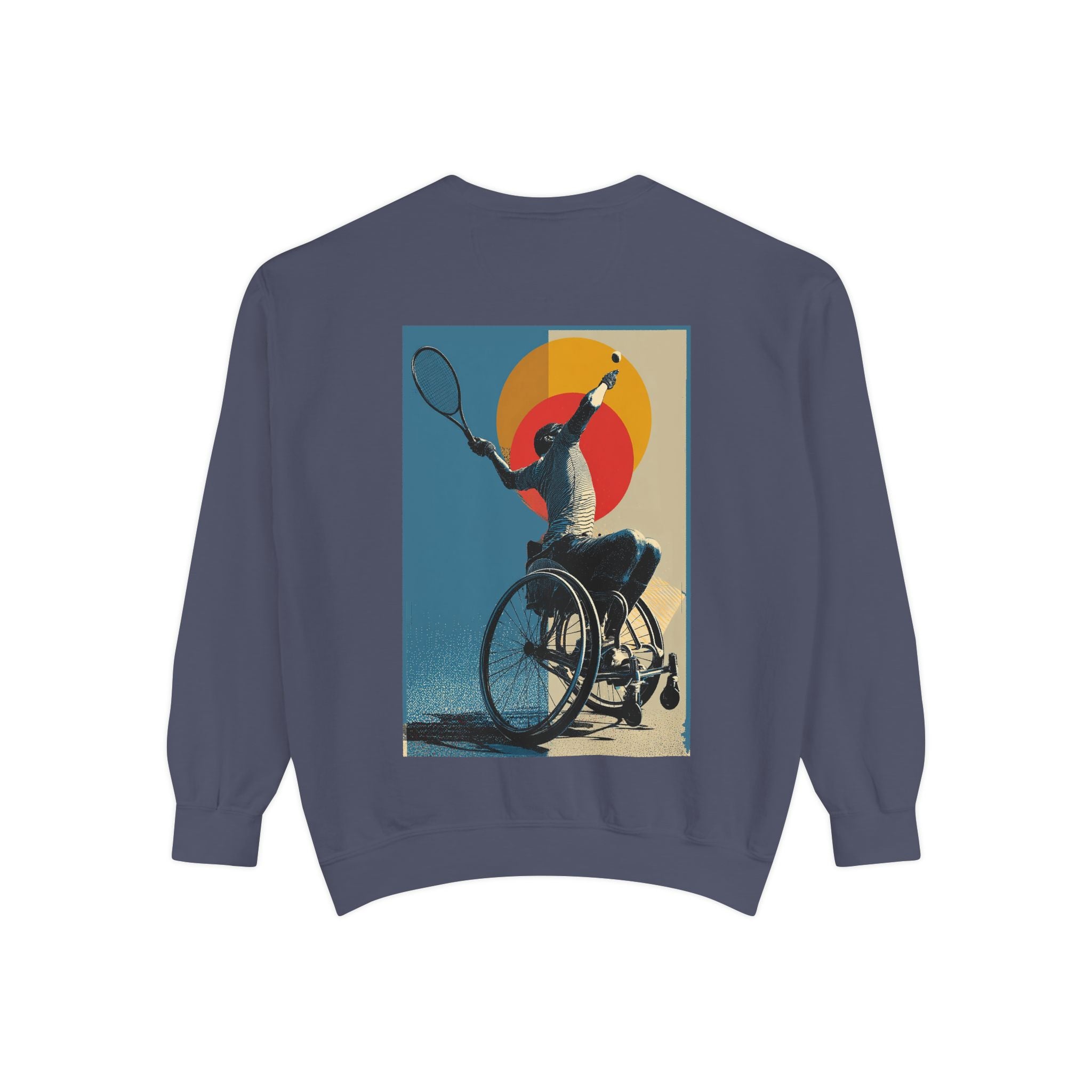 Inspirational Unisex Sweatshirt - Motivational Sports Tennis Design | Perfect for Coaches, Athletes, Gifts, Casual Wear, and Events