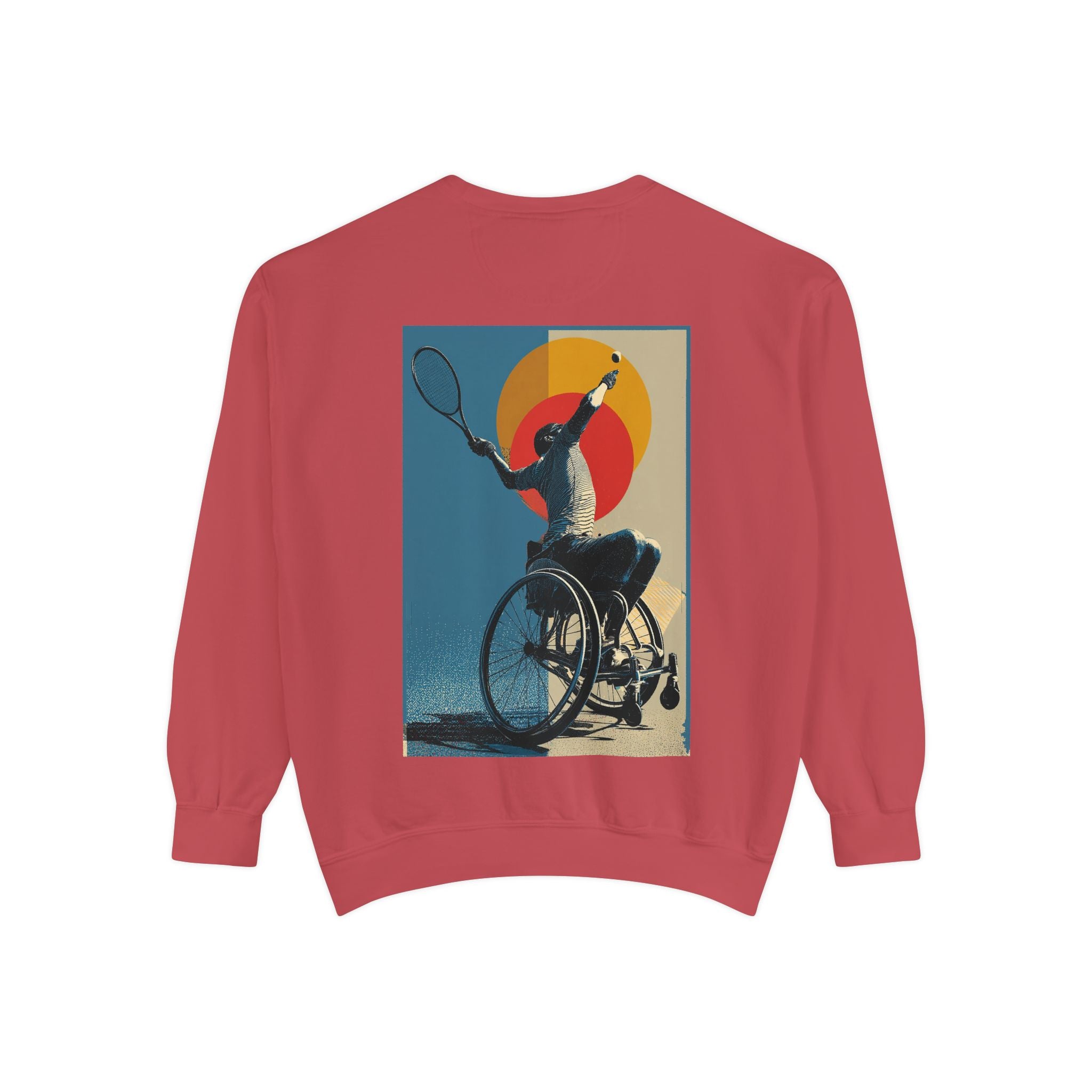 Inspirational Unisex Sweatshirt - Motivational Sports Tennis Design | Perfect for Coaches, Athletes, Gifts, Casual Wear, and Events
