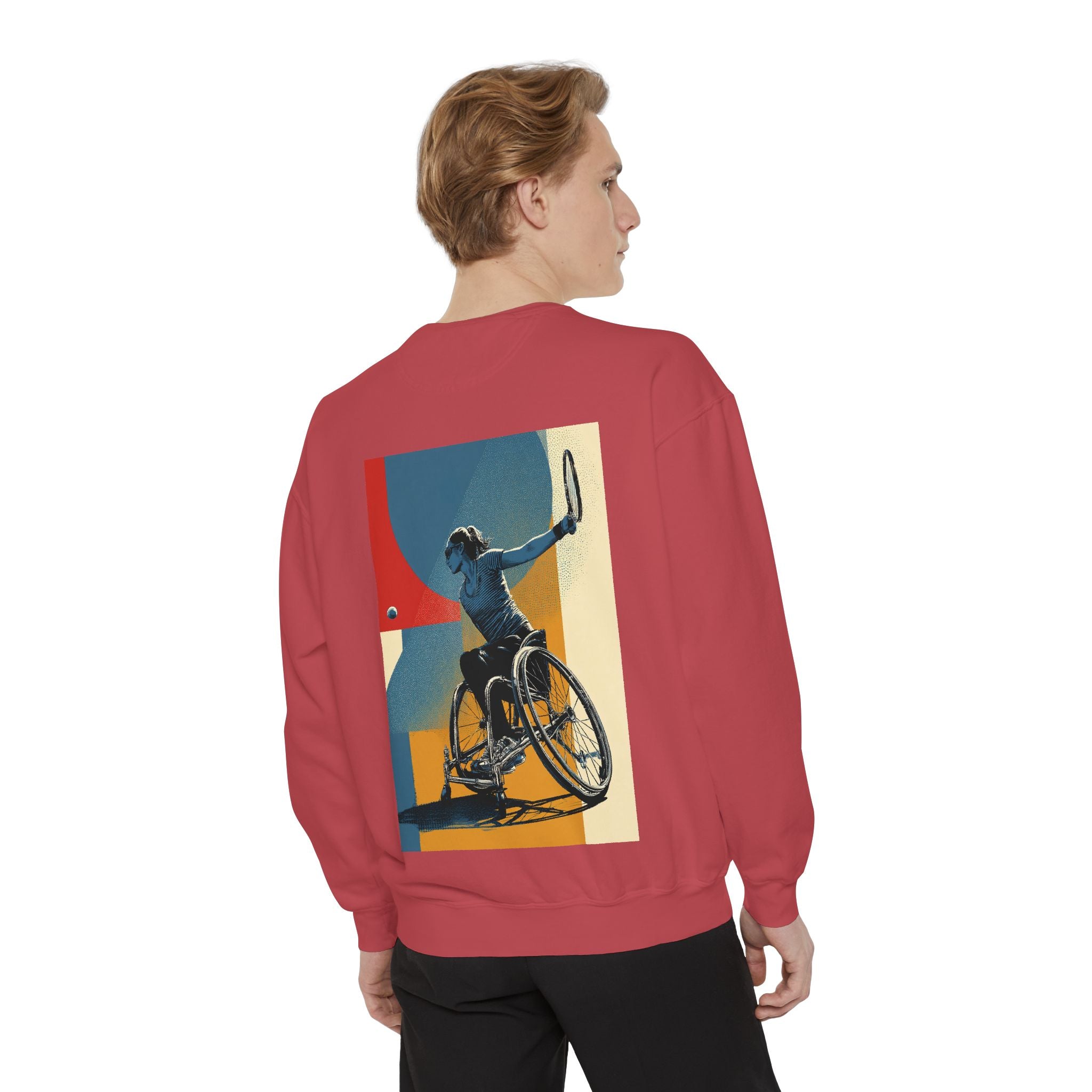 Inspirational Unisex Sweatshirt - Motivational Sports Tennis Design | Perfect for Coaches, Athletes, Gifts, Casual Wear, and Events