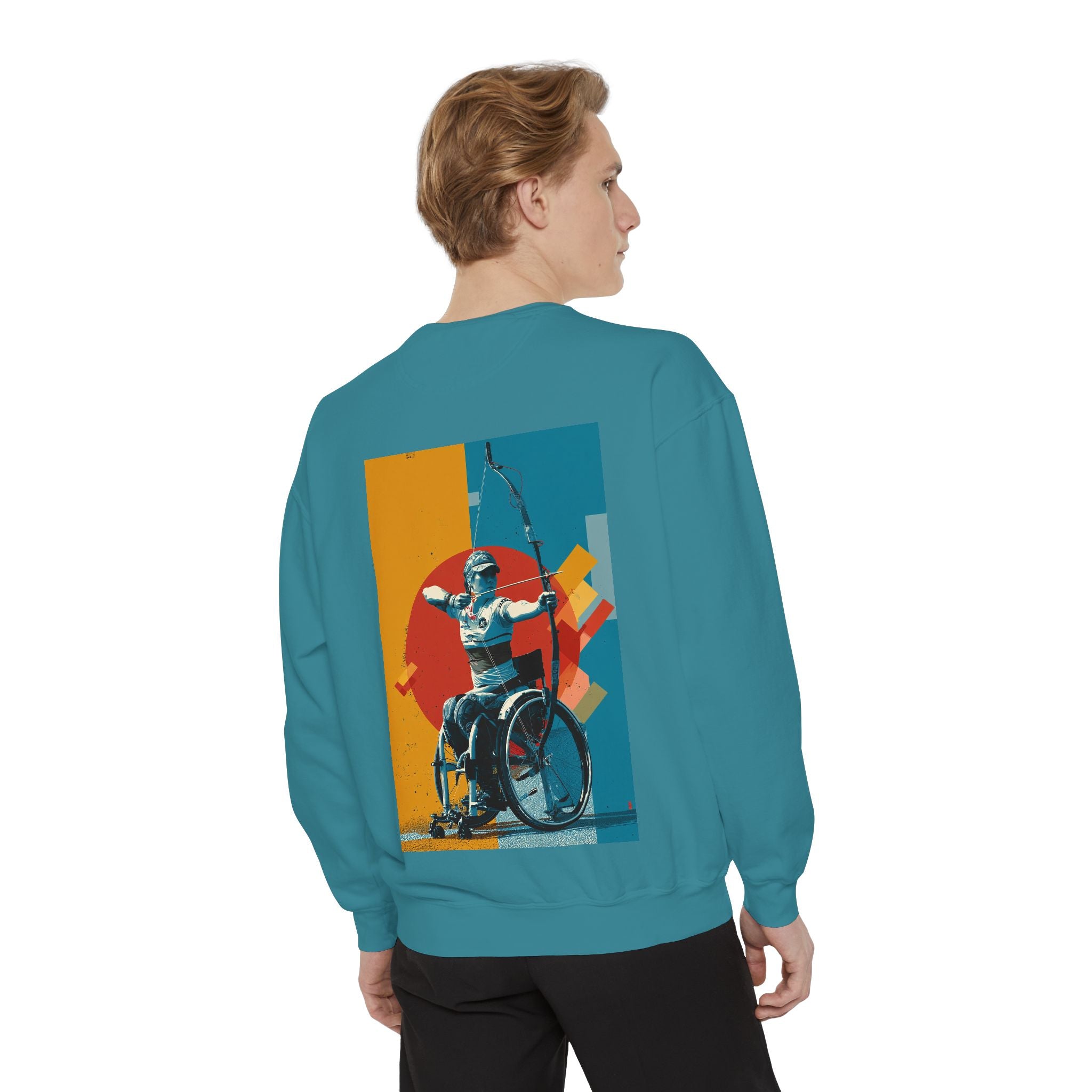 Inspirational Unisex Sweatshirt - Motivational Sports Tennis Design | Perfect for Coaches, Athletes, Gifts, Casual Wear, and Events
