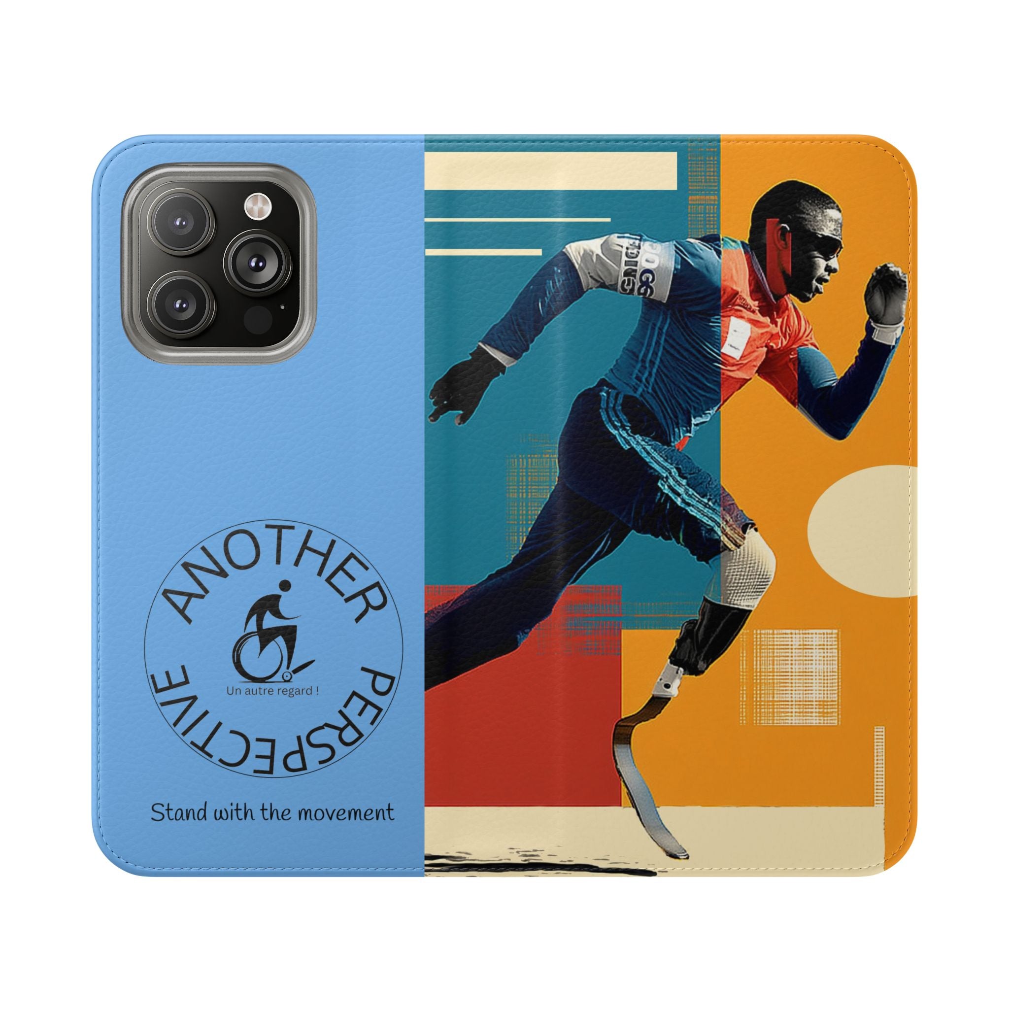 Sporty Flip Case for Athletes Course , Phone Wallet Cover, Stylish Mobile Case, Perfect Gift for Sports Fans, Functional Design