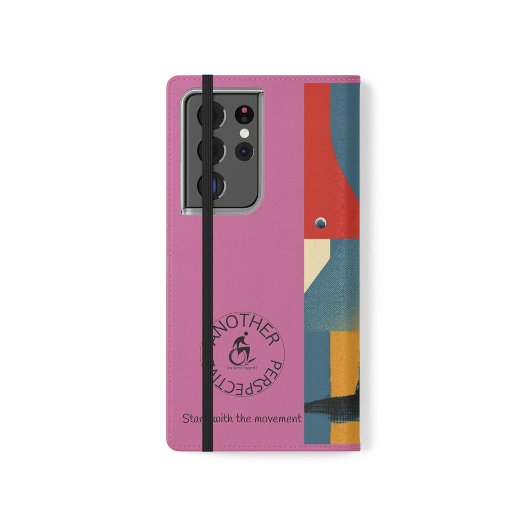 Sporty Flip Case for Athletes Tennis, Phone Wallet Cover, Stylish Mobile Case, Perfect Gift for Sports Fans, Functional Design