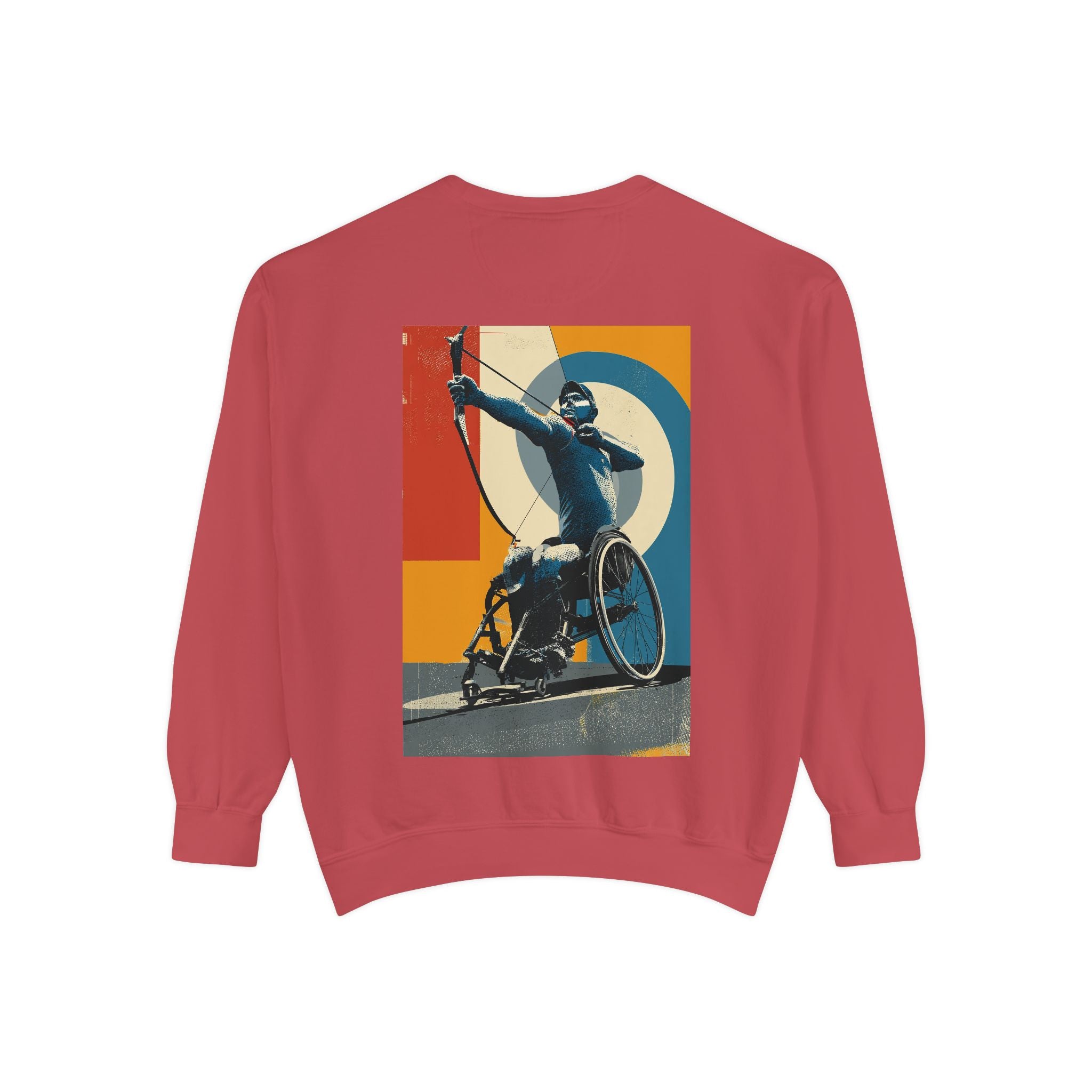 Inspirational Unisex Sweatshirt - Motivational Sports Archery Design | Perfect for Coaches, Athletes, Gifts, Casual Wear, and Events