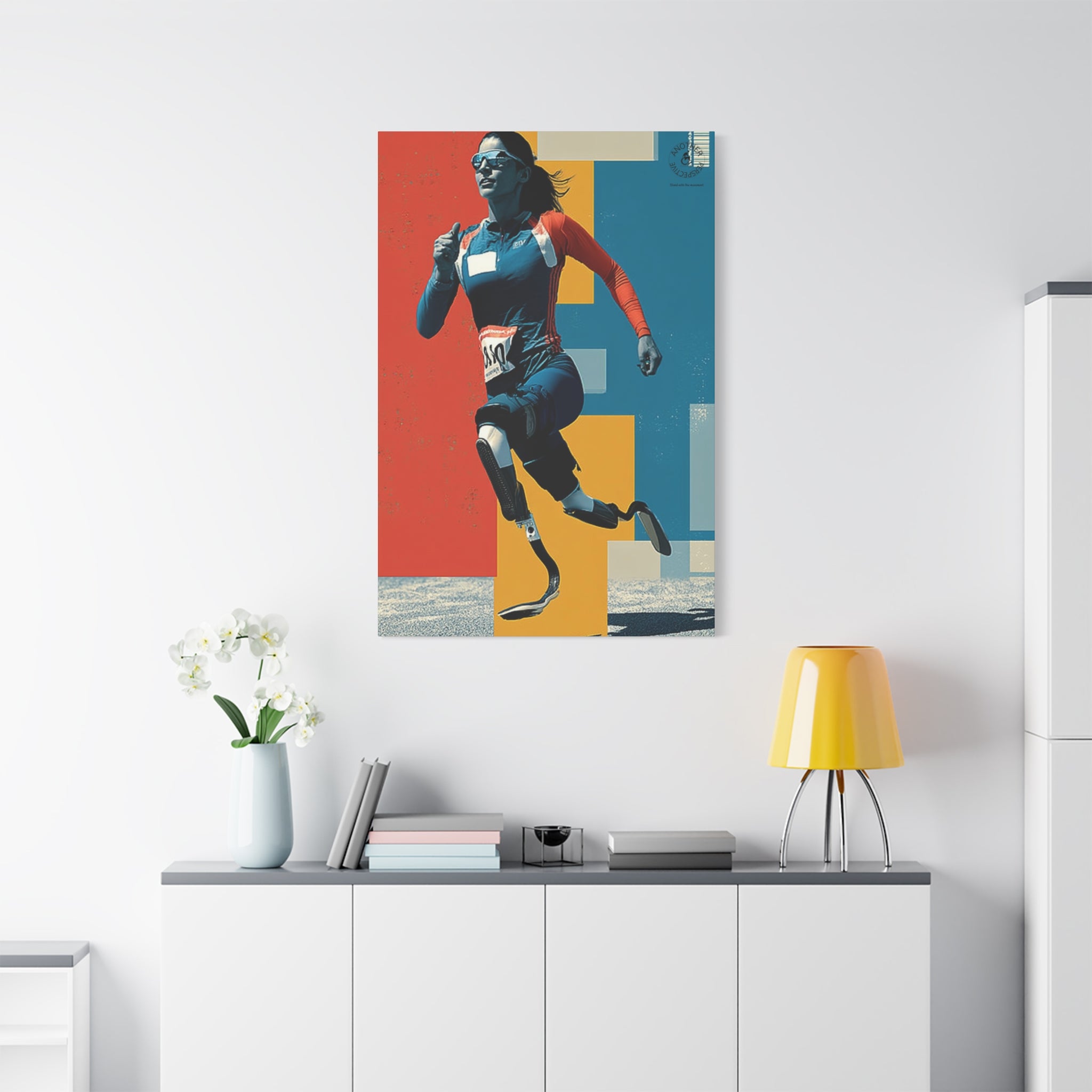 Empowering  Athlete Course Canvas Art, Inspirational Wall Decor, Motivational Home Decor, Unique Gift for Sports Enthusiasts, [...]
