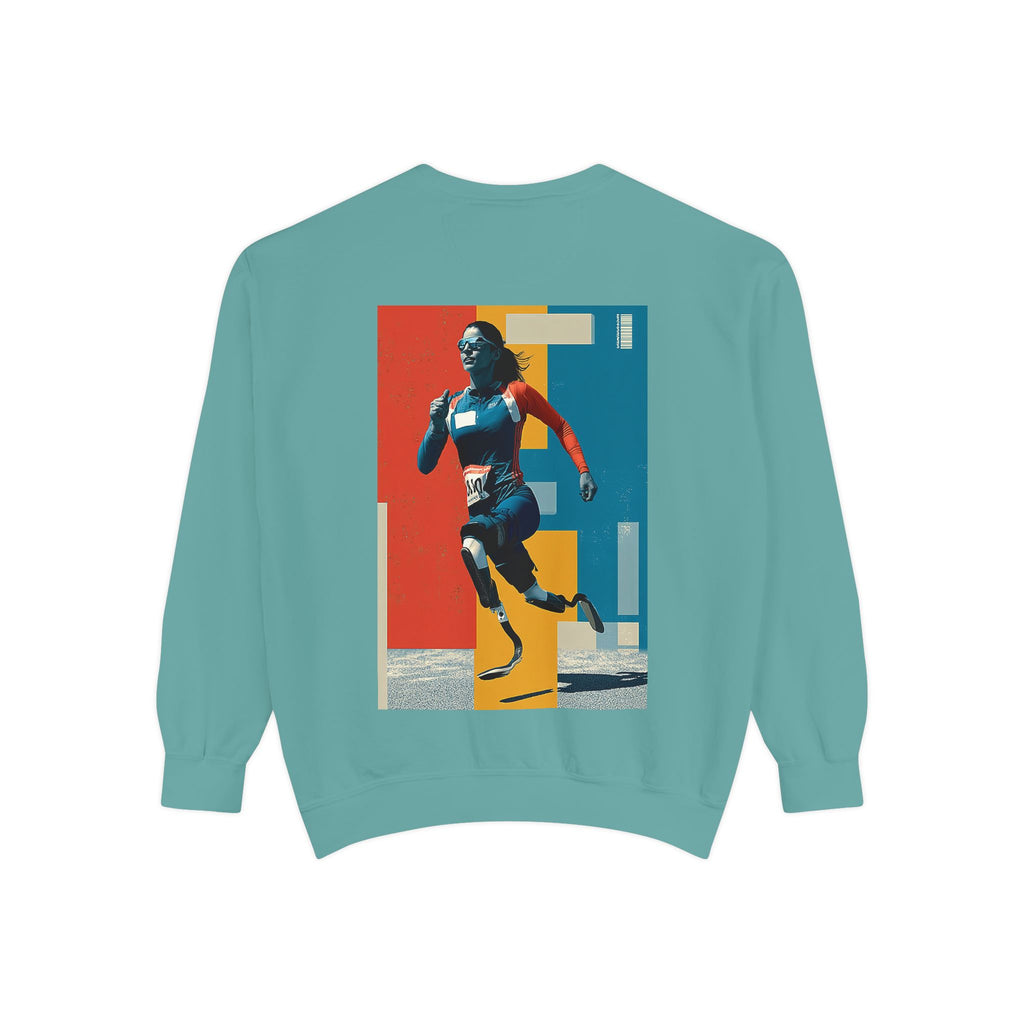 Inspirational Unisex Sweatshirt - Motivational Sports Course Design | Perfect for Coaches, Athletes, Gifts, Casual Wear, and Events