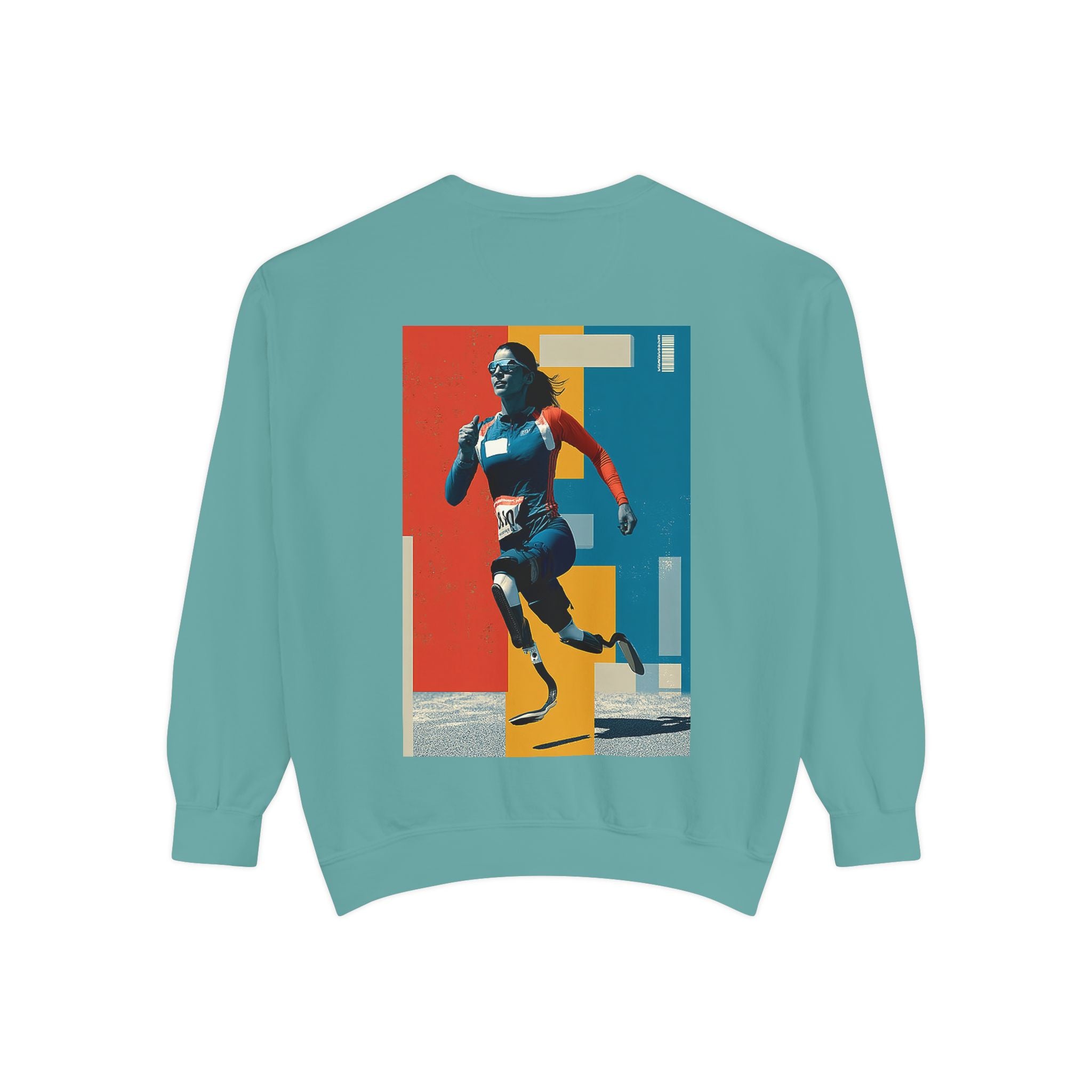 Inspirational Unisex Sweatshirt - Motivational Sports Course Design | Perfect for Coaches, Athletes, Gifts, Casual Wear, and Events