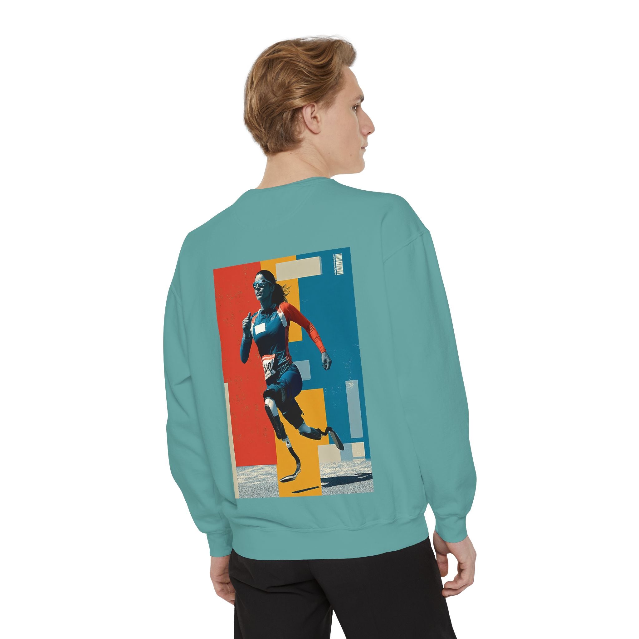 Inspirational Unisex Sweatshirt - Motivational Sports Course Design | Perfect for Coaches, Athletes, Gifts, Casual Wear, and Events
