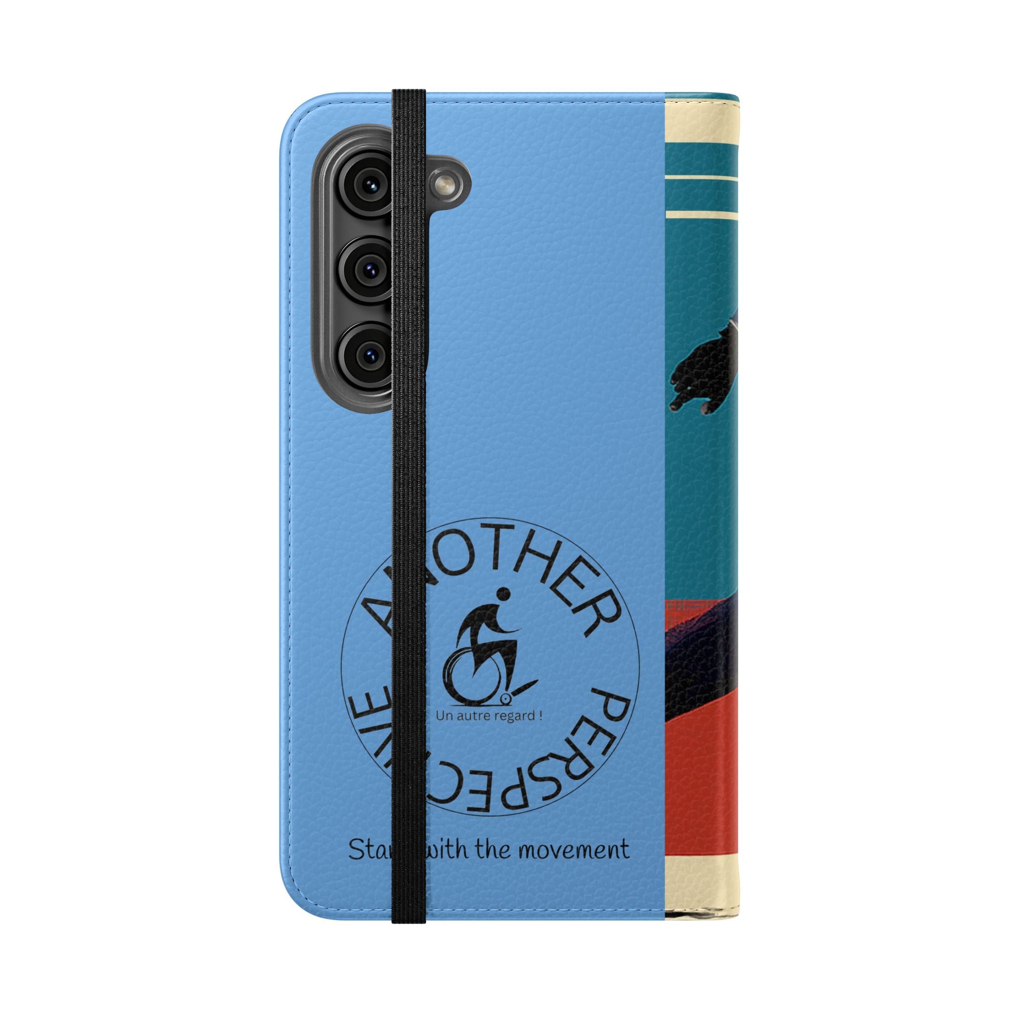 Sporty Flip Case for Athletes Course , Phone Wallet Cover, Stylish Mobile Case, Perfect Gift for Sports Fans, Functional Design