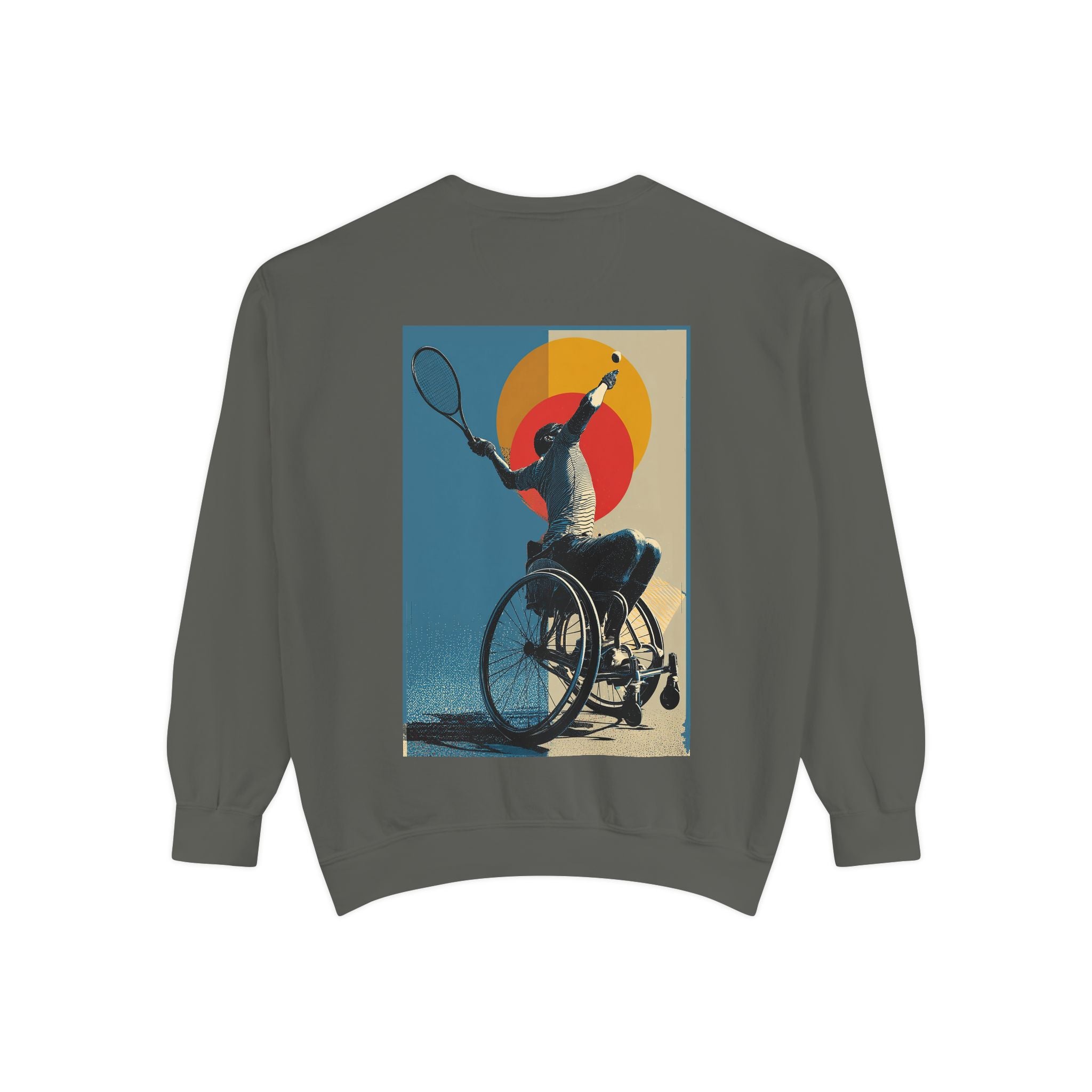 Inspirational Unisex Sweatshirt - Motivational Sports Tennis Design | Perfect for Coaches, Athletes, Gifts, Casual Wear, and Events