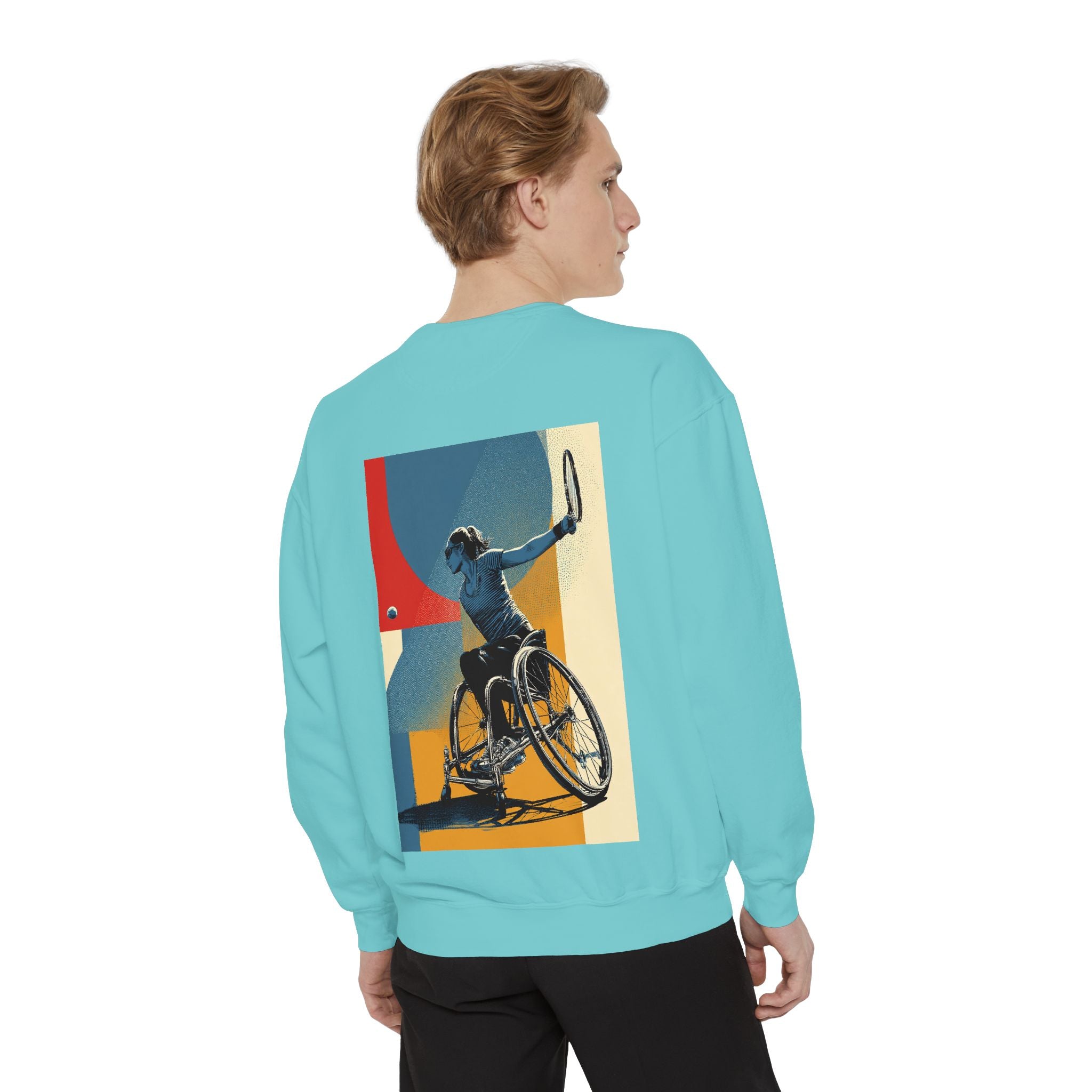 Inspirational Unisex Sweatshirt - Motivational Sports Tennis Design | Perfect for Coaches, Athletes, Gifts, Casual Wear, and Events