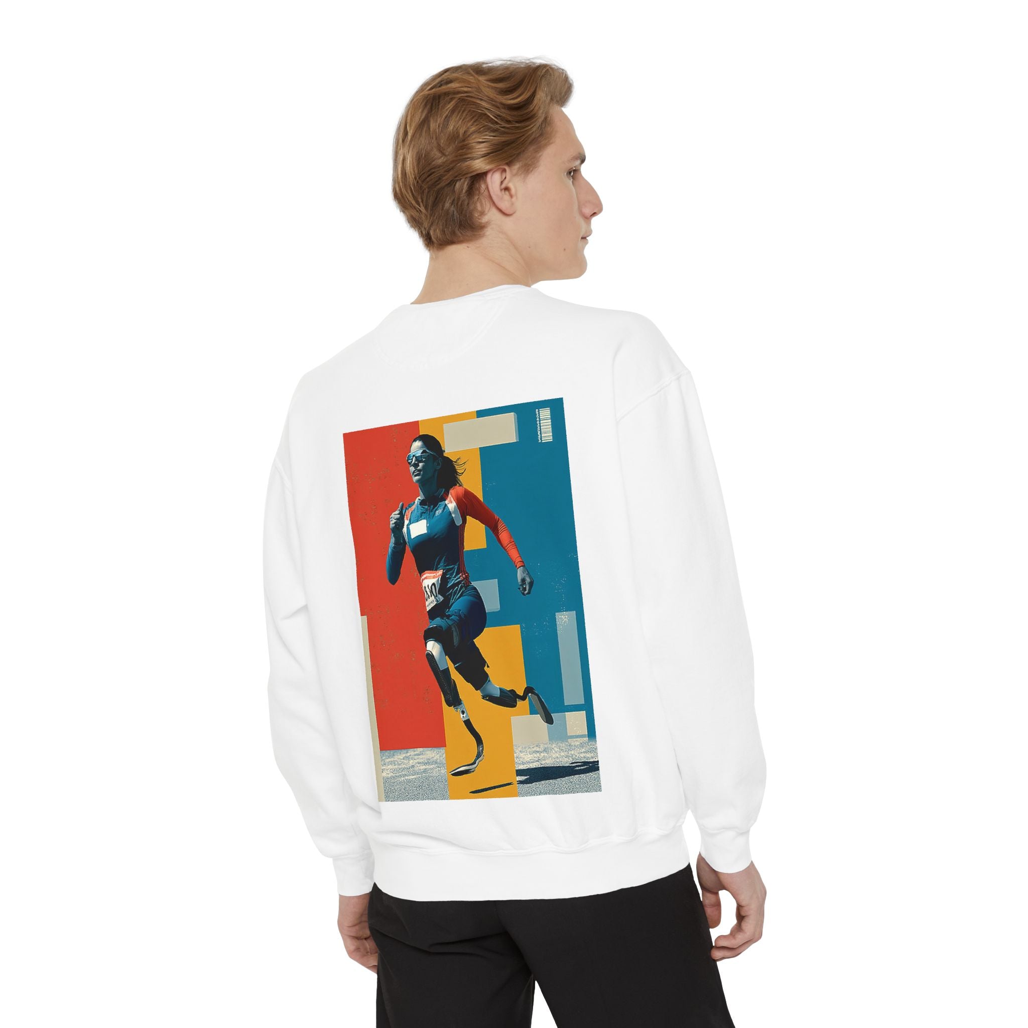 Inspirational Unisex Sweatshirt - Motivational Sports Course Design | Perfect for Coaches, Athletes, Gifts, Casual Wear, and Events