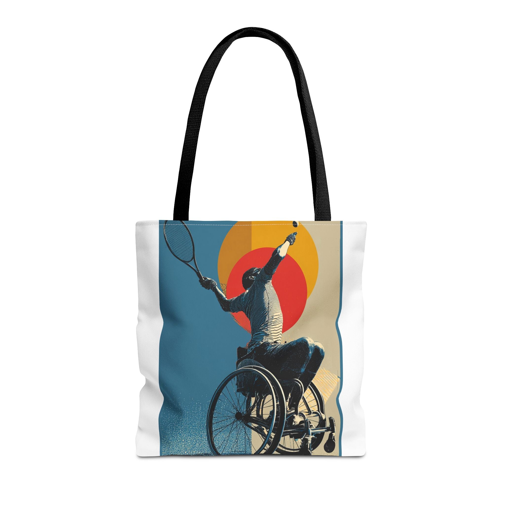 Inspirational Tennis Sports Tote Bag | Motivational Gym Bag, Everyday Use, Eco-Friendly Gift, Unique Sporty Design