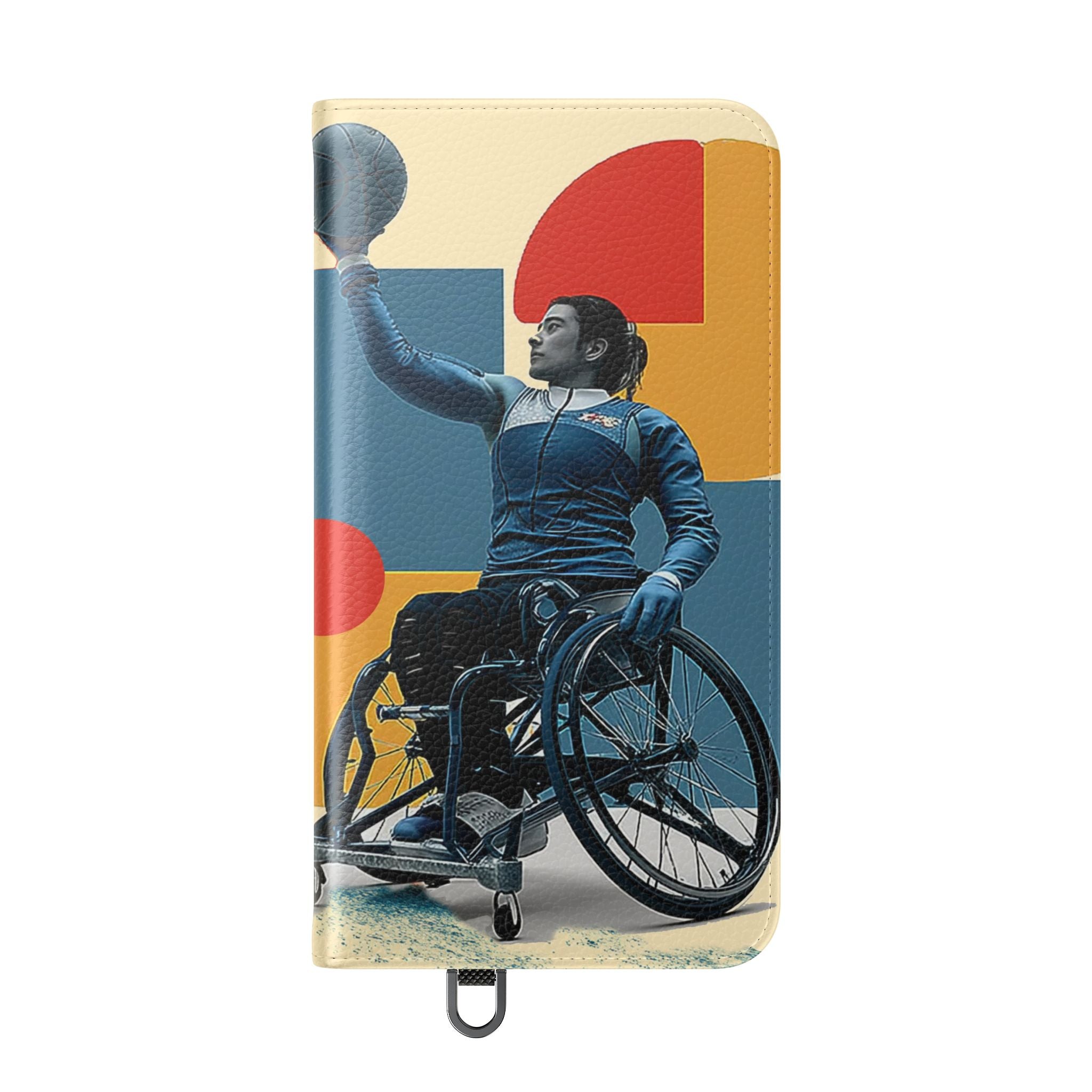 Adaptive Flip Cases for Empowerment, Wheelchair Basketball, Disability Awareness, Inspirational Gifts, Supportive Accessories