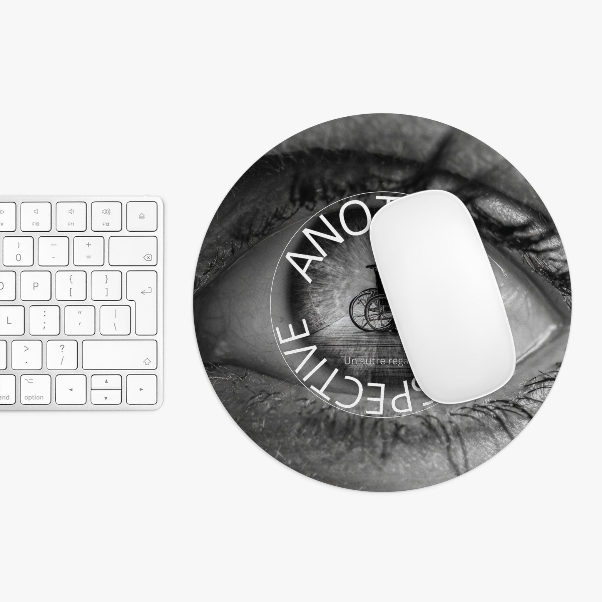 Empowering Perspective Mouse Pad, Inspirational Gift for Wheelchair Users, Office Desk Decor, Adaptive Technology Accessories, Unique [...]