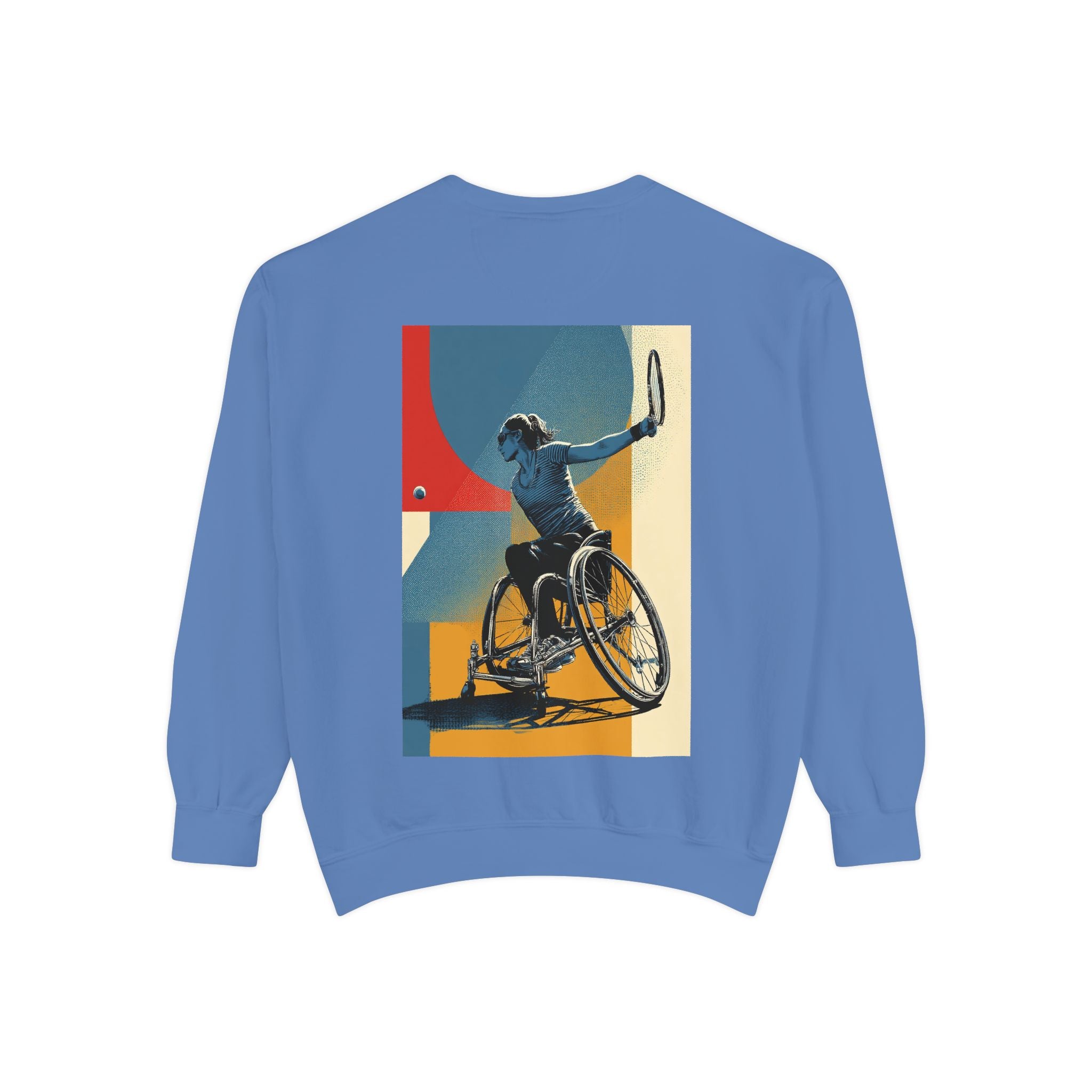 Inspirational Unisex Sweatshirt - Motivational Sports Tennis Design | Perfect for Coaches, Athletes, Gifts, Casual Wear, and Events