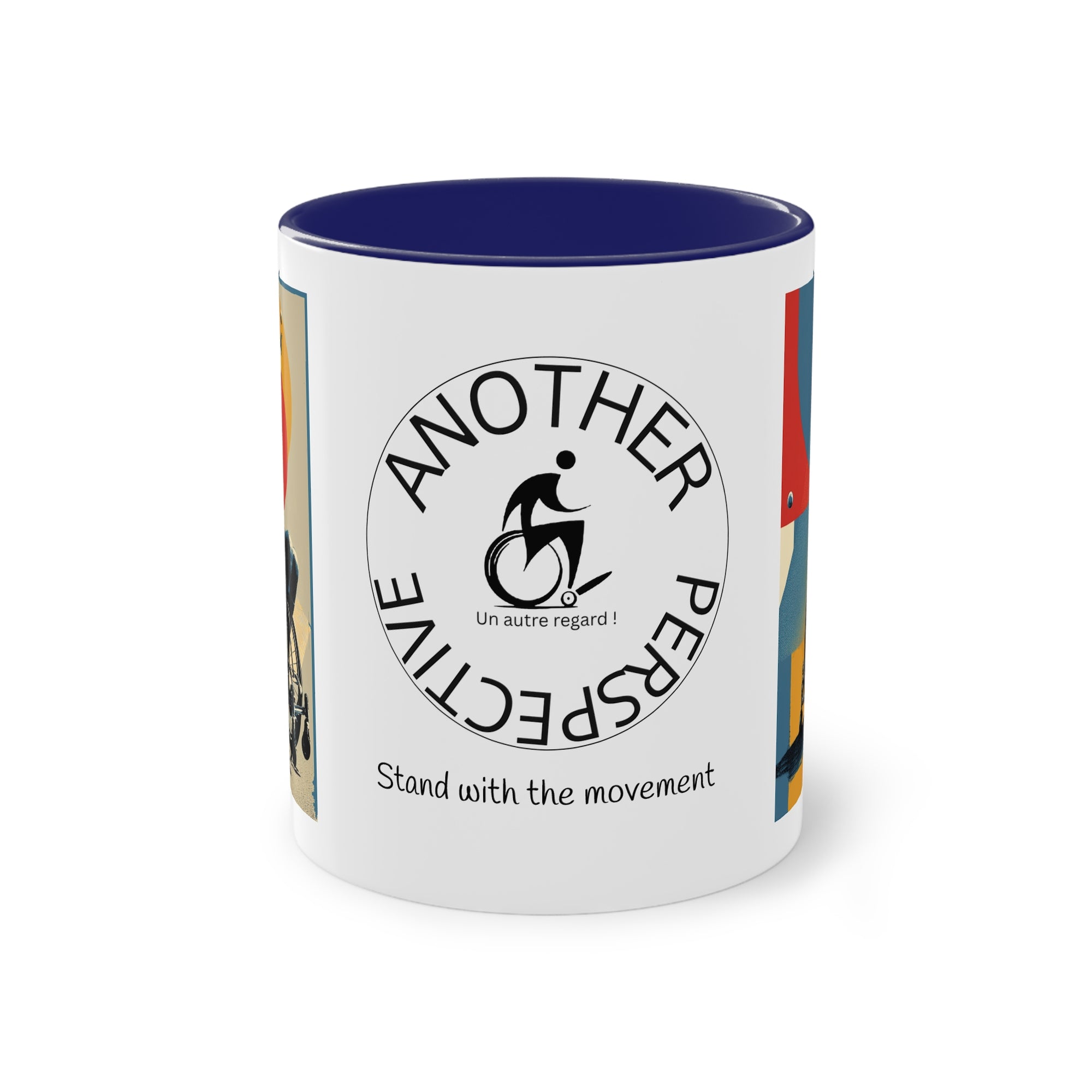Dynamic Two-Tone Coffee Mug Tennis, Race-inspired Drinkware, Ideal Gift for Athletes, Motivational Morning Caffeine Boost, Sports Lover Cup