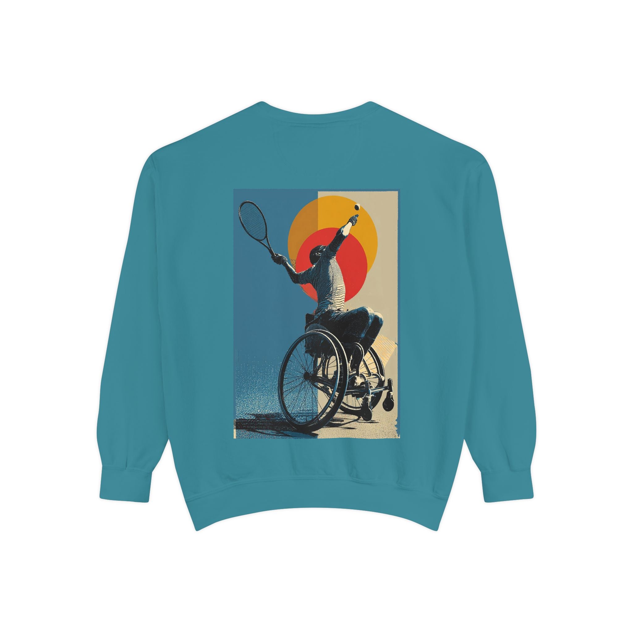 Inspirational Unisex Sweatshirt - Motivational Sports Tennis Design | Perfect for Coaches, Athletes, Gifts, Casual Wear, and Events