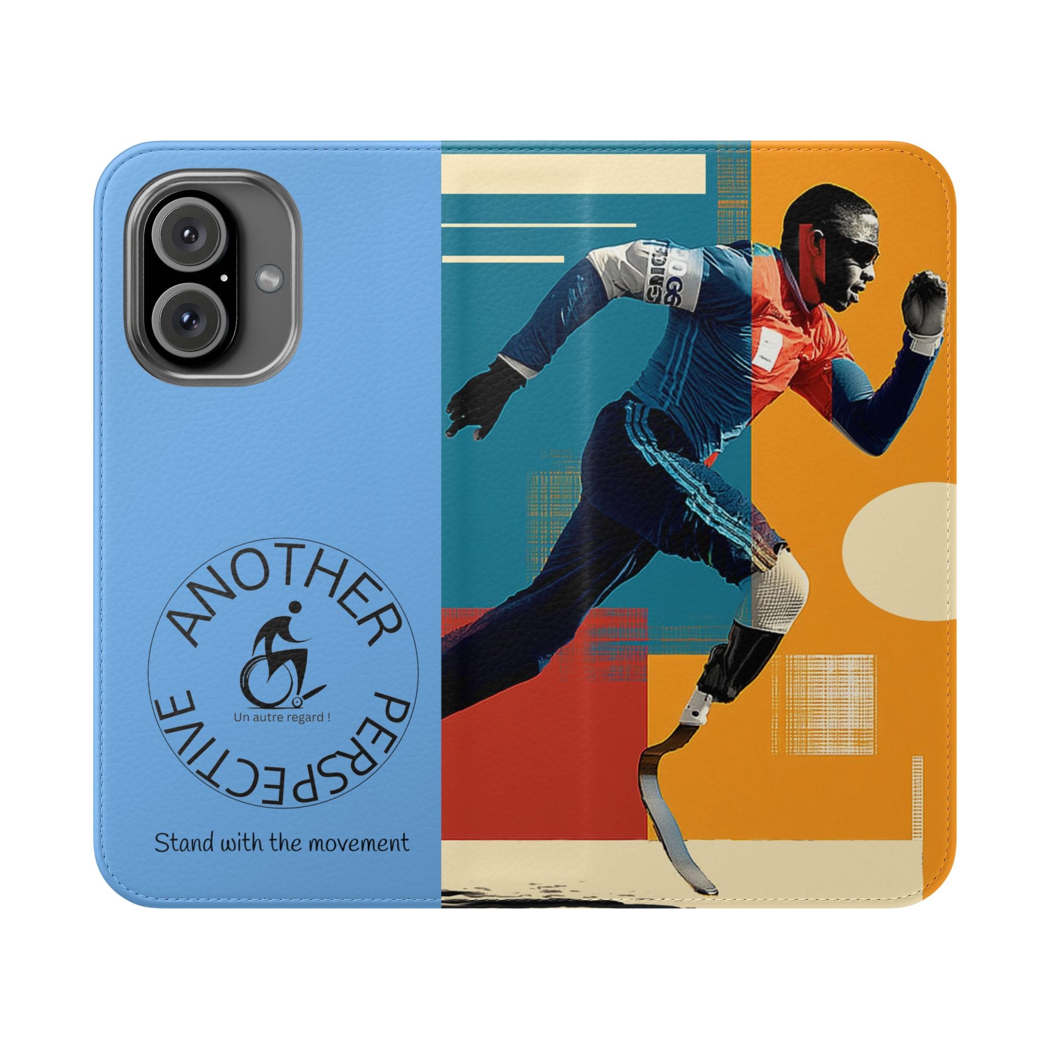 Sporty Flip Case for Athletes Course , Phone Wallet Cover, Stylish Mobile Case, Perfect Gift for Sports Fans, Functional Design