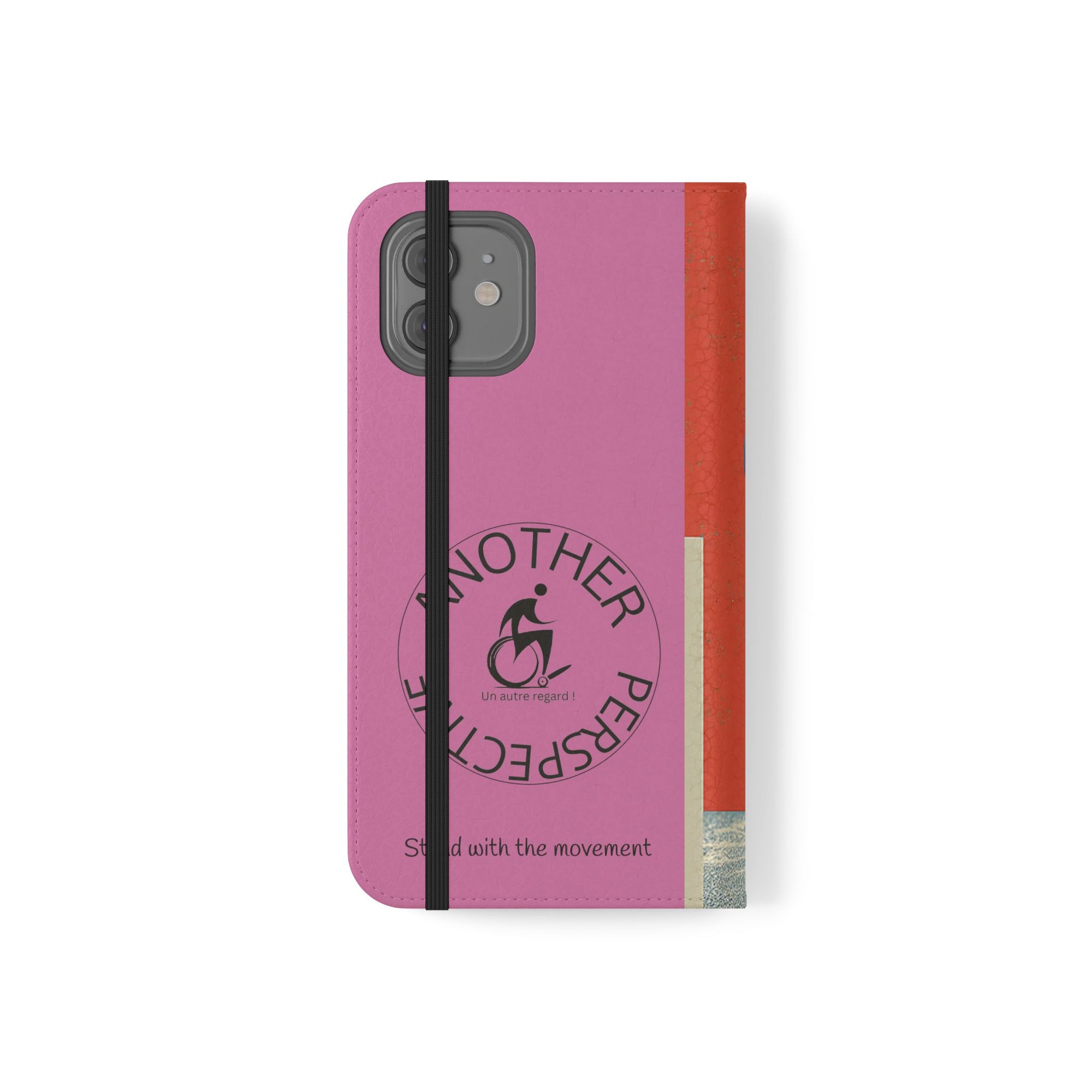 Empowering Flip Cases for Smartphones Course| Stand with the Movement, Stylish Phone Cover, Unique Gift, Inclusive Design, Support Accessibility