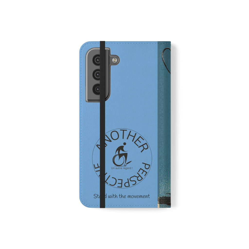 Sporty Flip Case for Athletes Tennis, Phone Wallet Cover, Stylish Mobile Case, Perfect Gift for Sports Fans, Functional Design