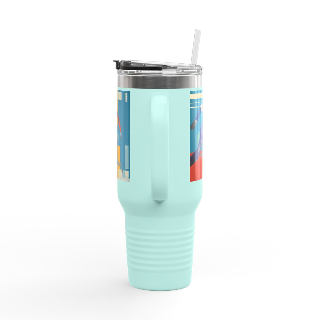 Vibrant Insulated Travel Mug, 40oz | Stylish Drinkware for Outdoor Adventures, Sports, Travel, Gifts