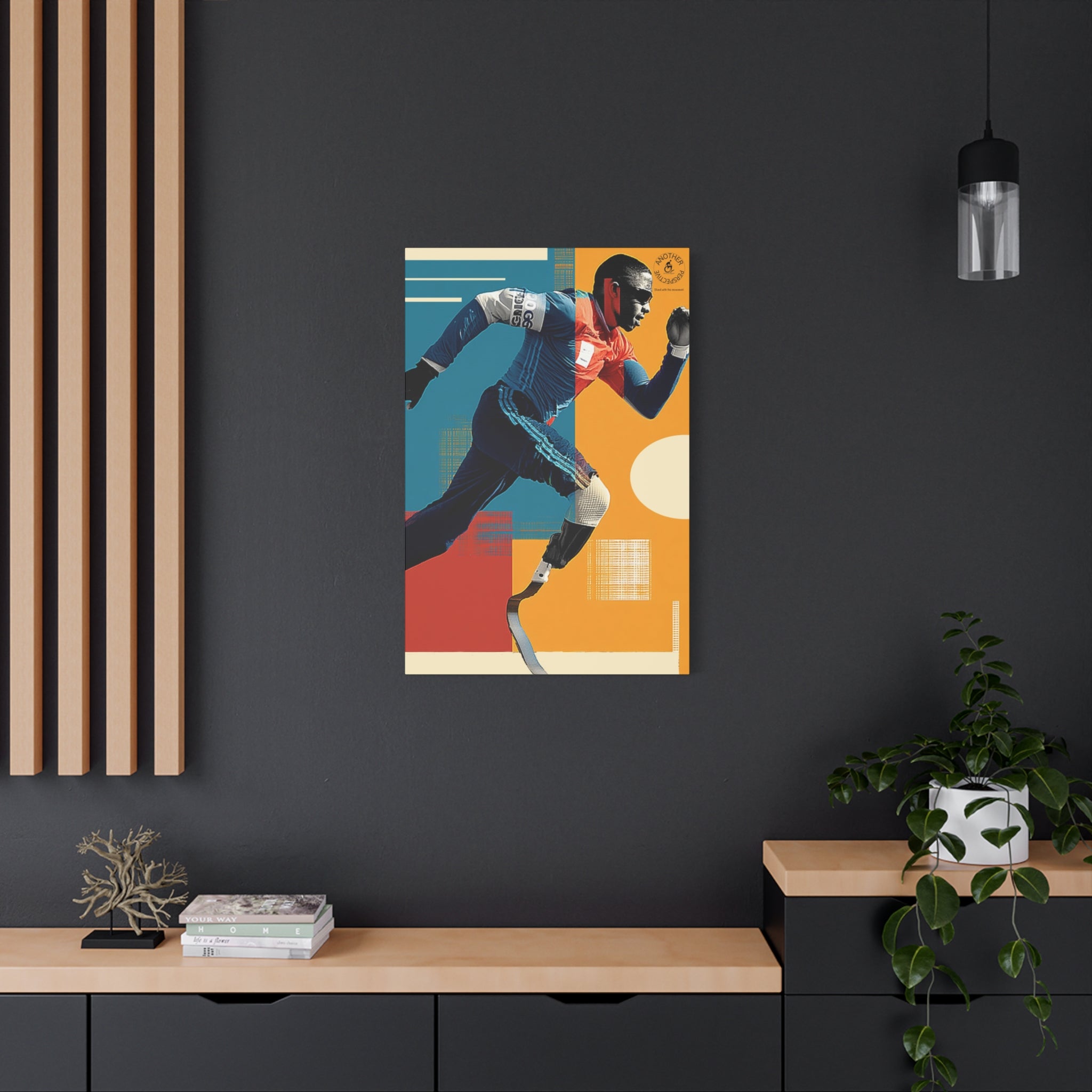 Empowering Athlete Course Canvas Art, Inspirational Wall Decor, Motivational Home Decor, Unique Gift for Sports Enthusiasts, [...]