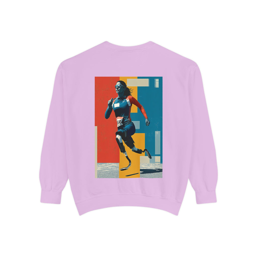Inspirational Unisex Sweatshirt - Motivational Sports Course Design | Perfect for Coaches, Athletes, Gifts, Casual Wear, and Events
