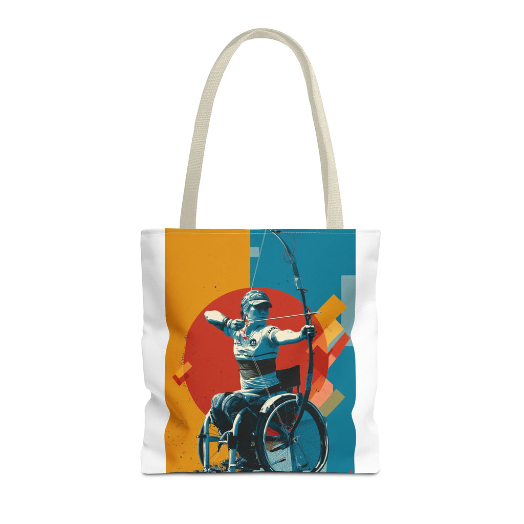 Inspirational Archery Sports Tote Bag | Motivational Gym Bag, Everyday Use, Eco-Friendly Gift, Unique Sporty Design