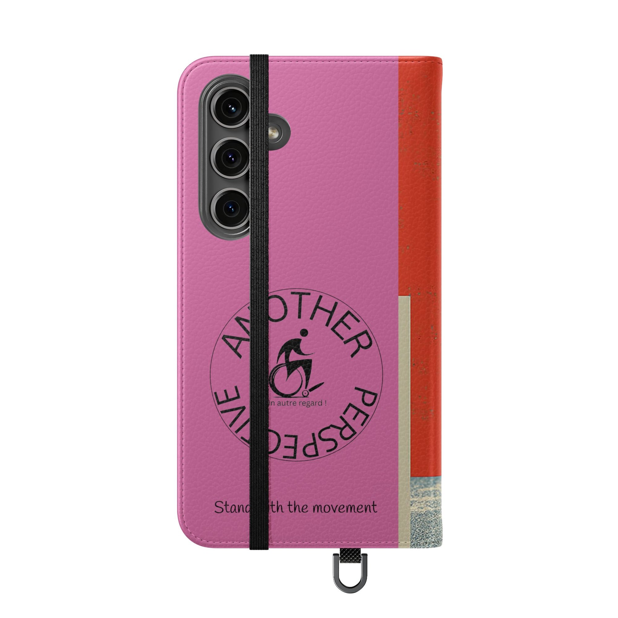 Empowering Flip Cases for Smartphones Course| Stand with the Movement, Stylish Phone Cover, Unique Gift, Inclusive Design, Support Accessibility