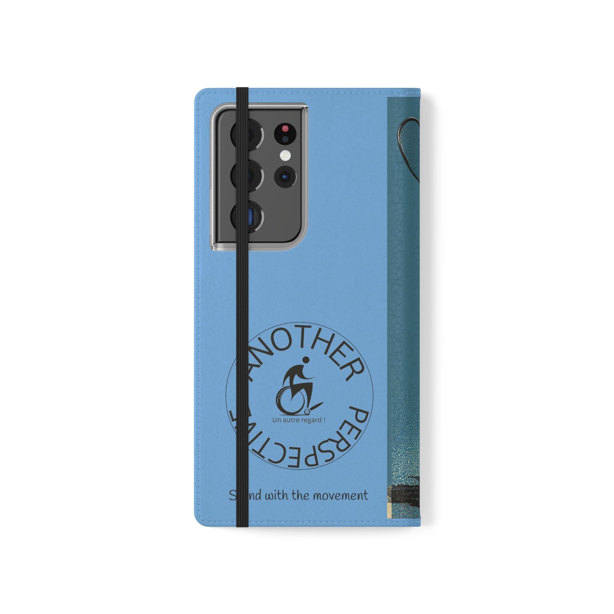 Sporty Flip Case for Athletes Tennis, Phone Wallet Cover, Stylish Mobile Case, Perfect Gift for Sports Fans, Functional Design