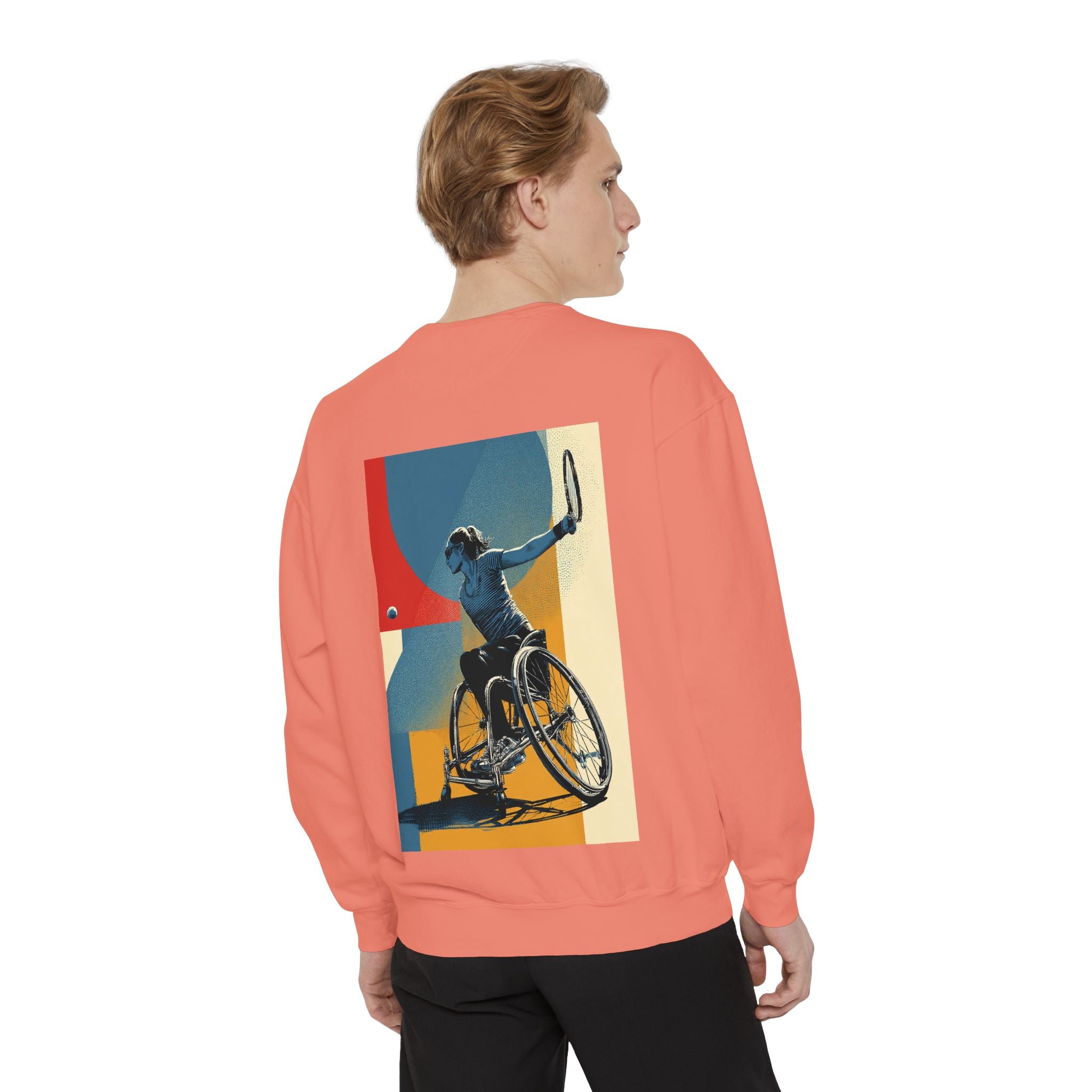 Inspirational Unisex Sweatshirt - Motivational Sports Tennis Design | Perfect for Coaches, Athletes, Gifts, Casual Wear, and Events