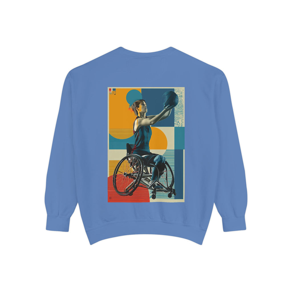 Inspirational Unisex Sweatshirt - Motivational Sports Tennis Design | Perfect for Coaches, Athletes, Gifts, Casual Wear, and Events