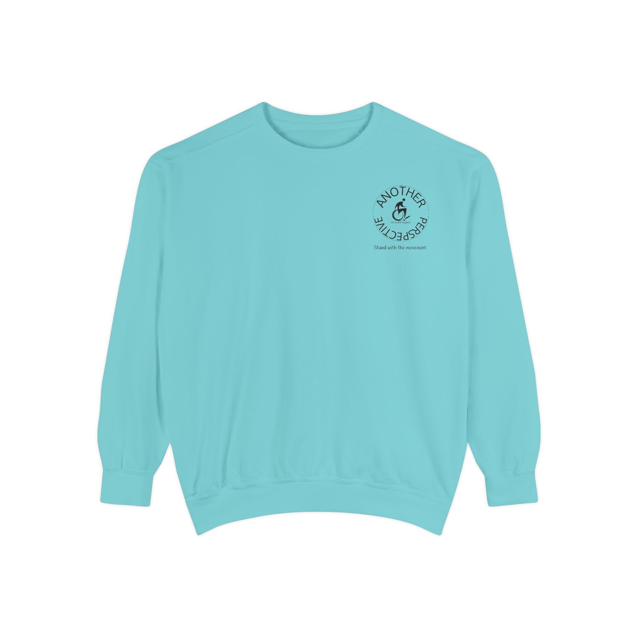 Inspirational Unisex Sweatshirt - Motivational Sports Wheelchair course Design | Perfect for Coaches, Athletes, Gifts, Casual Wear, and Events