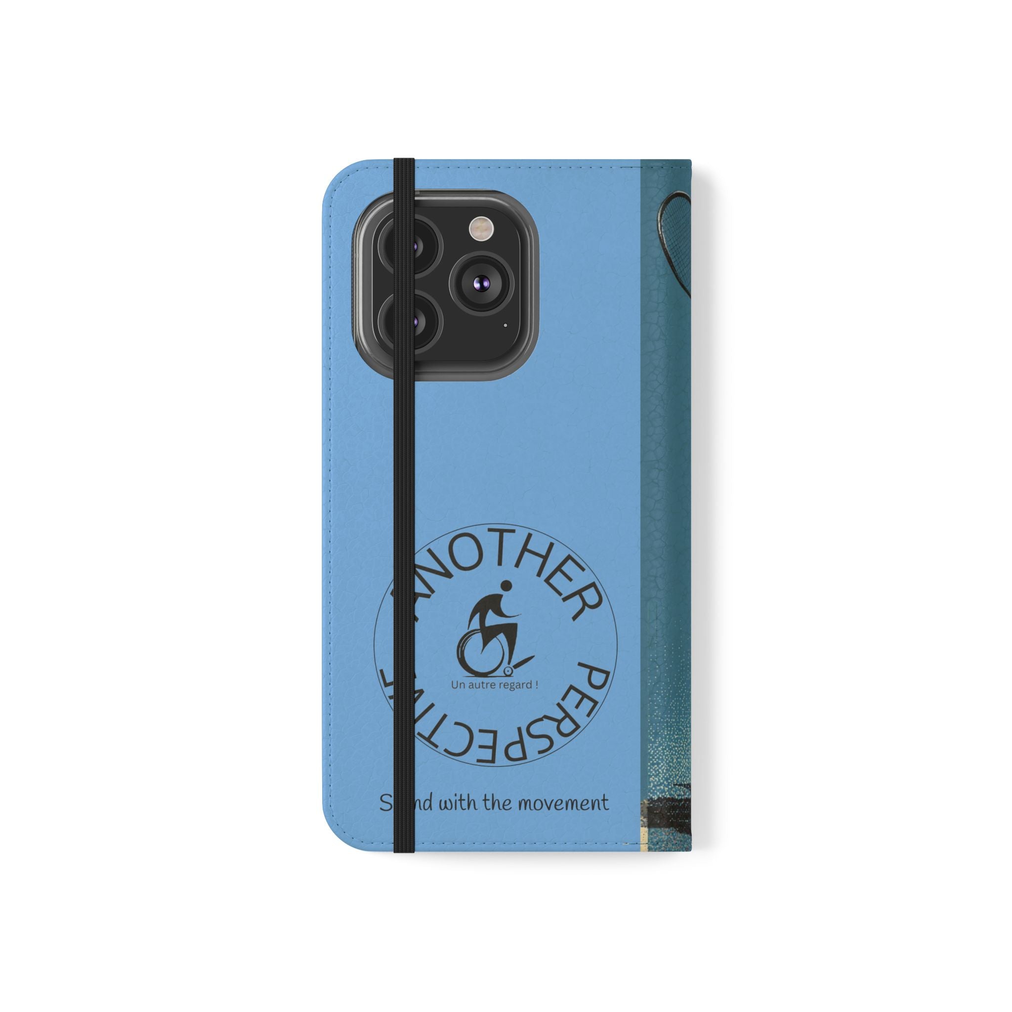 Sporty Flip Case for Athletes Tennis, Phone Wallet Cover, Stylish Mobile Case, Perfect Gift for Sports Fans, Functional Design