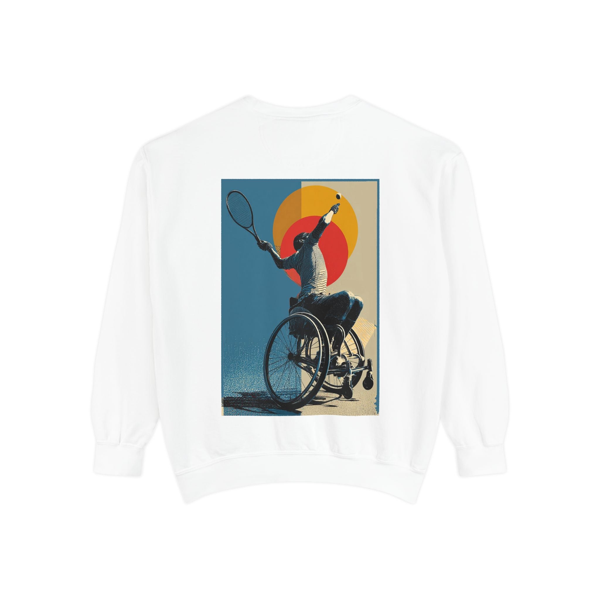 Inspirational Unisex Sweatshirt - Motivational Sports Tennis Design | Perfect for Coaches, Athletes, Gifts, Casual Wear, and Events
