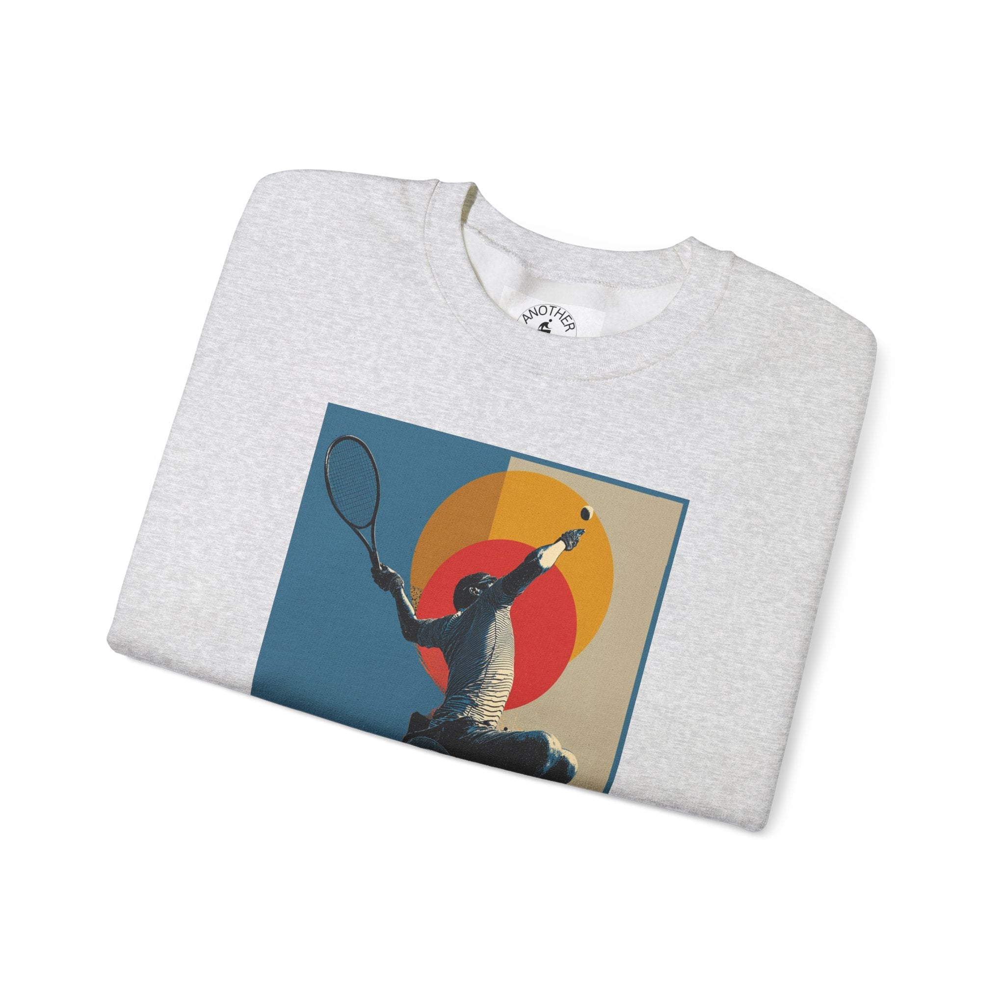 Inclusive WheelChair Tennis Sports Themed Sweatshirt for Empowerment, Unisex Heavy Blend Crewneck, Inspirational Gift for Activists
