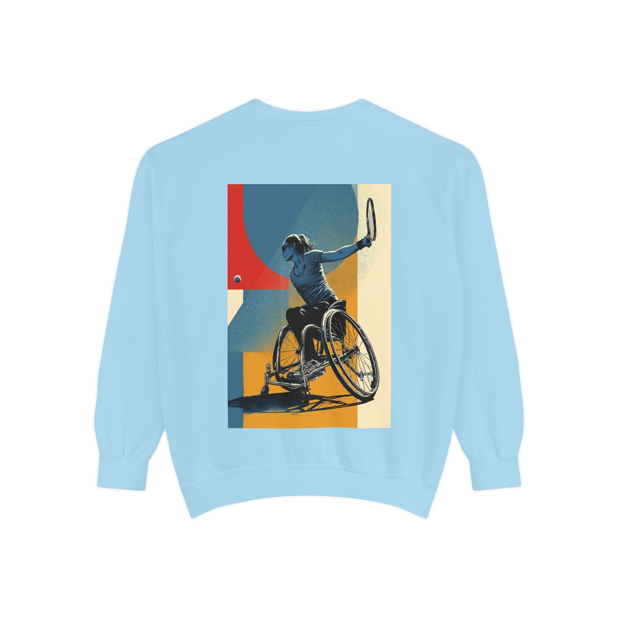 Inspirational Unisex Sweatshirt - Motivational Sports Tennis Design | Perfect for Coaches, Athletes, Gifts, Casual Wear, and Events