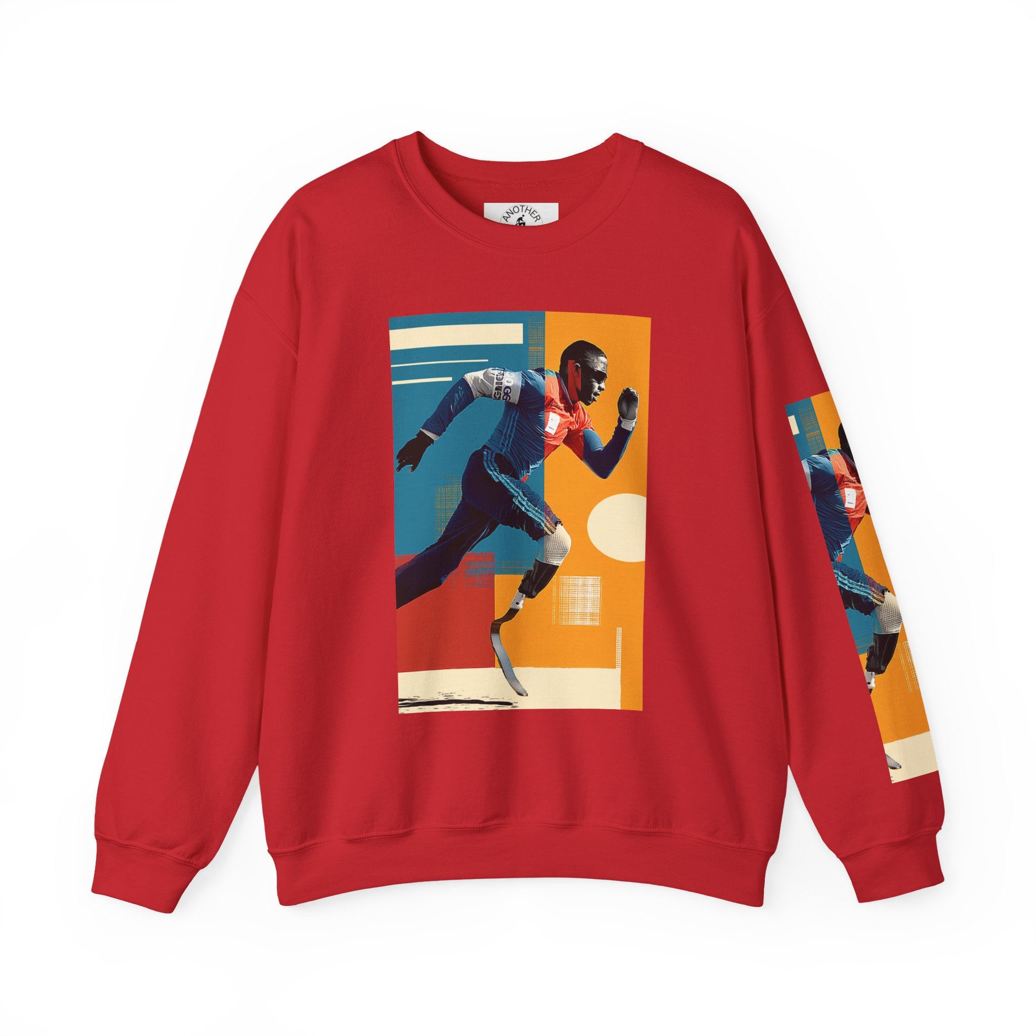Inclusive Course Sports Themed Sweatshirt for Empowerment, Unisex Heavy Blend Crewneck, Inspirational Gift for Activists