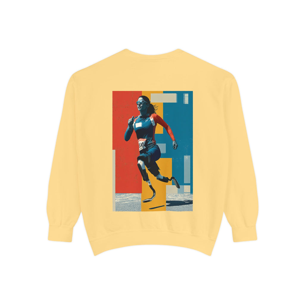Inspirational Unisex Sweatshirt - Motivational Sports Course Design | Perfect for Coaches, Athletes, Gifts, Casual Wear, and Events