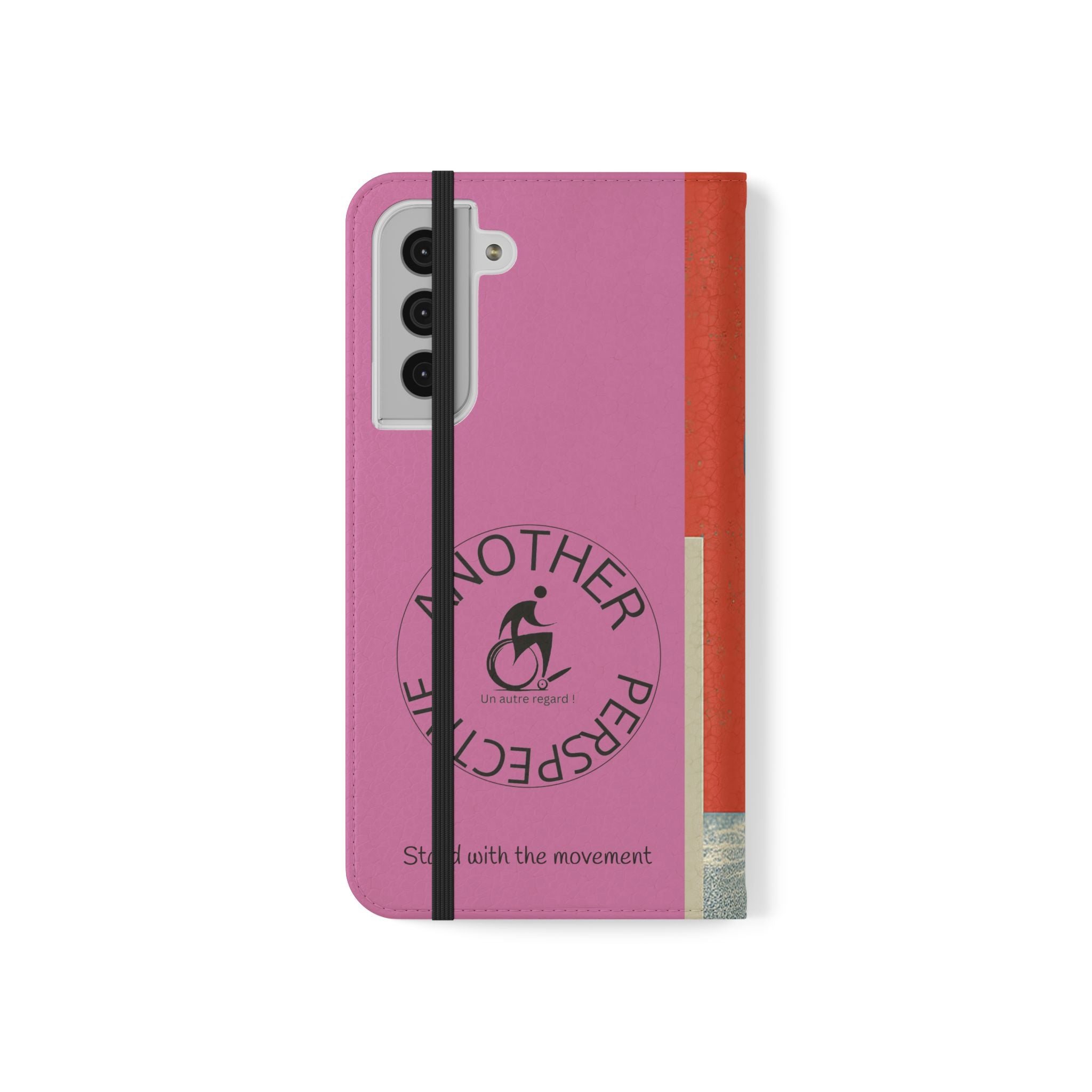 Empowering Flip Cases for Smartphones Course| Stand with the Movement, Stylish Phone Cover, Unique Gift, Inclusive Design, Support Accessibility