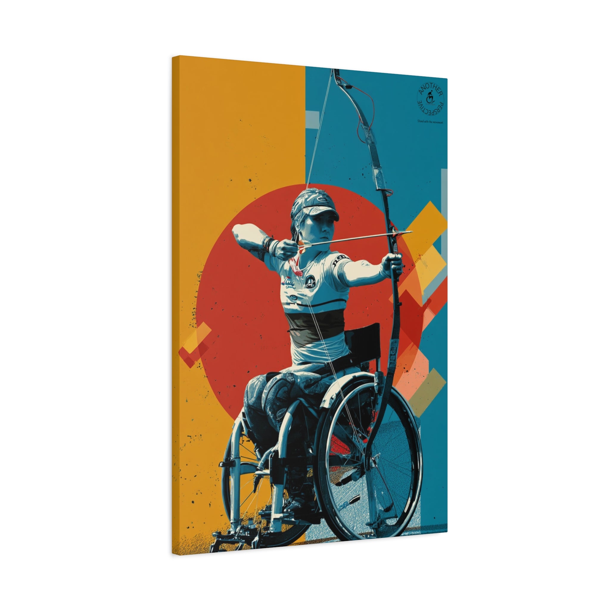 Empowering Wheelchair Archery Canvas Art, Inspirational Wall Decor, Motivational Home Decor, Unique Gift for Sports Enthusiasts, [...]