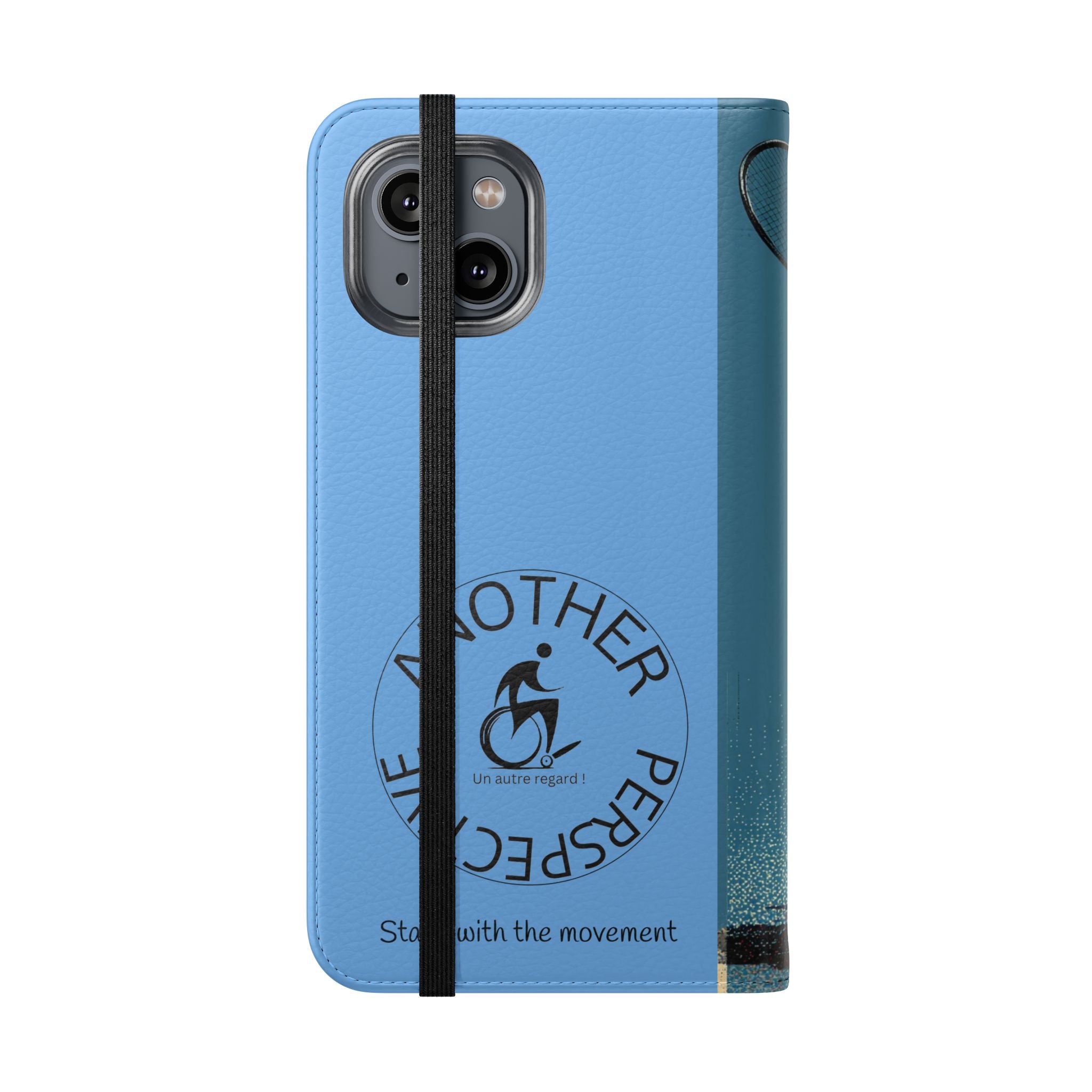 Sporty Flip Case for Athletes Tennis, Phone Wallet Cover, Stylish Mobile Case, Perfect Gift for Sports Fans, Functional Design
