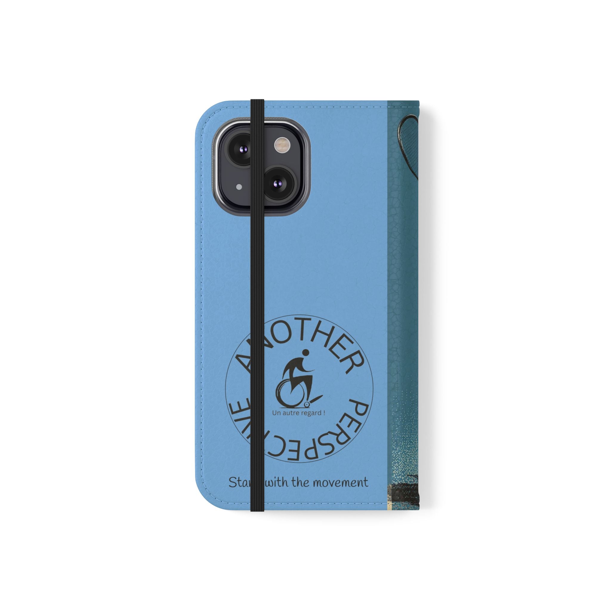Sporty Flip Case for Athletes Tennis, Phone Wallet Cover, Stylish Mobile Case, Perfect Gift for Sports Fans, Functional Design