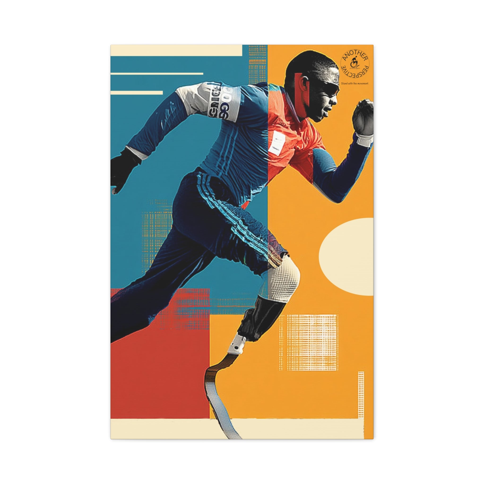 Empowering Athlete Course Canvas Art, Inspirational Wall Decor, Motivational Home Decor, Unique Gift for Sports Enthusiasts, [...]