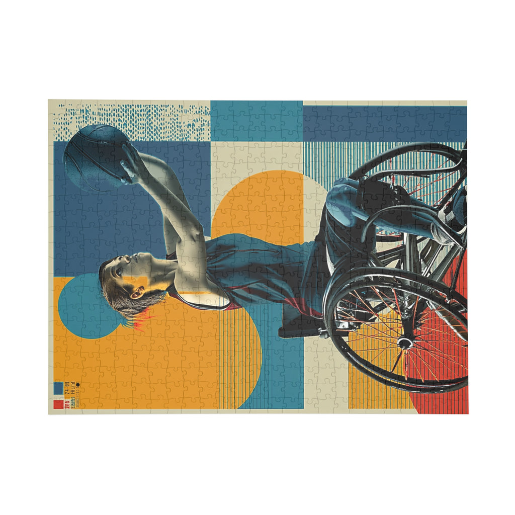 Interactive Basket Enthusiast Puzzle,  500-1000-Piece Jigsaw, Perfect for Gifts, Family Time, Home Decor, Cycling Theme