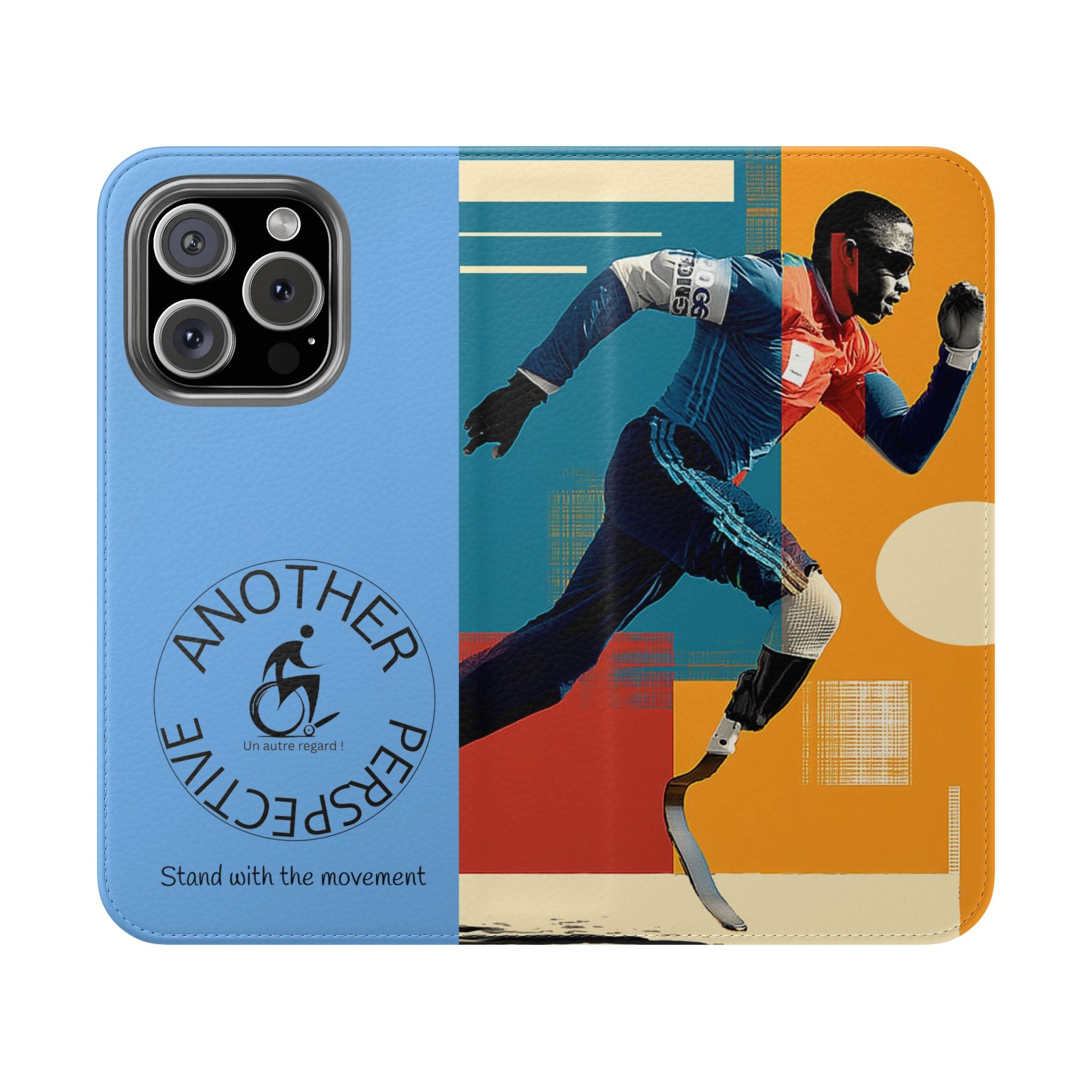 Sporty Flip Case for Athletes Course , Phone Wallet Cover, Stylish Mobile Case, Perfect Gift for Sports Fans, Functional Design